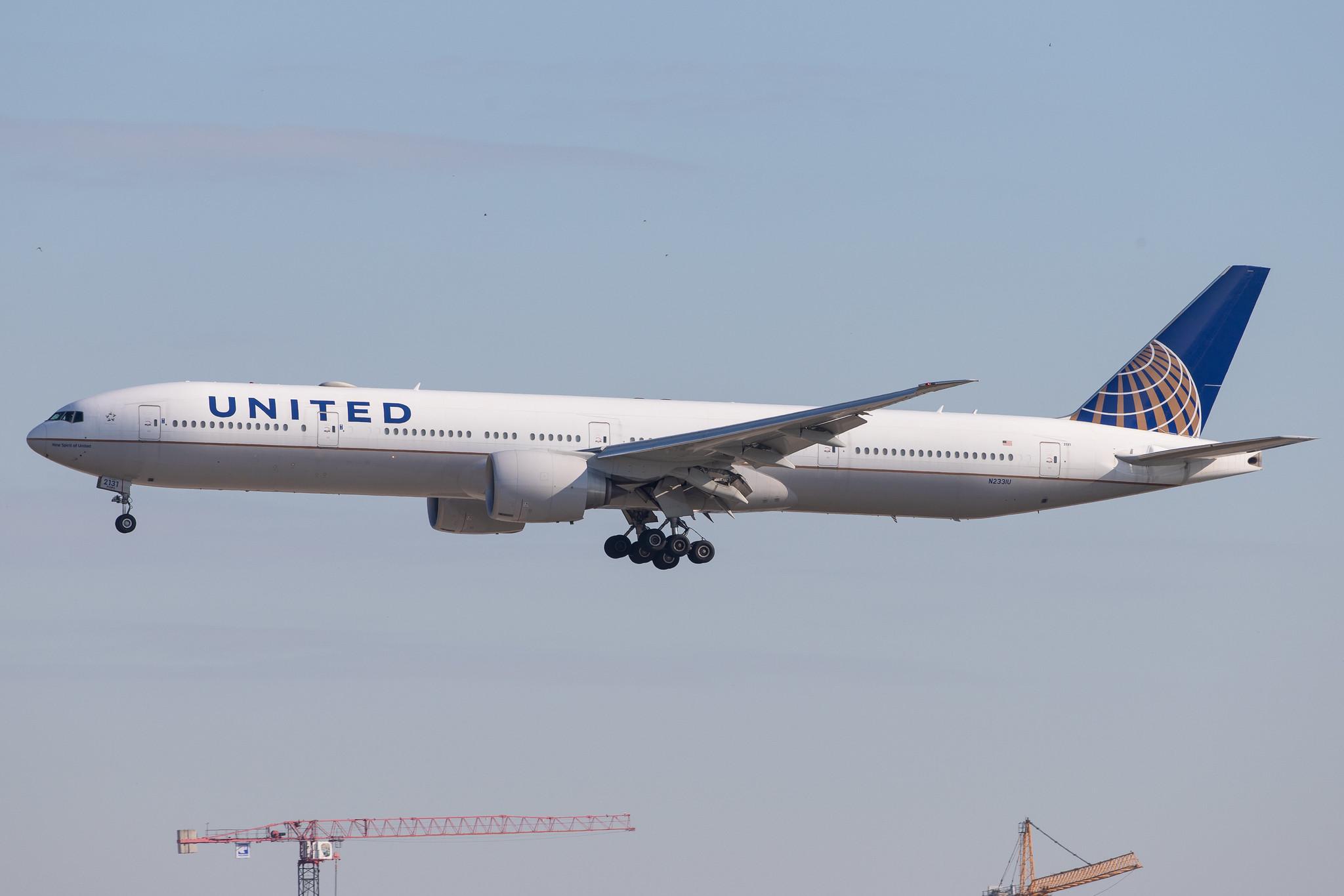 Frankfurt Airport: United Airlines (UA / UAL) |  Boeing 777-322(ER) B77W | N2331U | MSN 62642