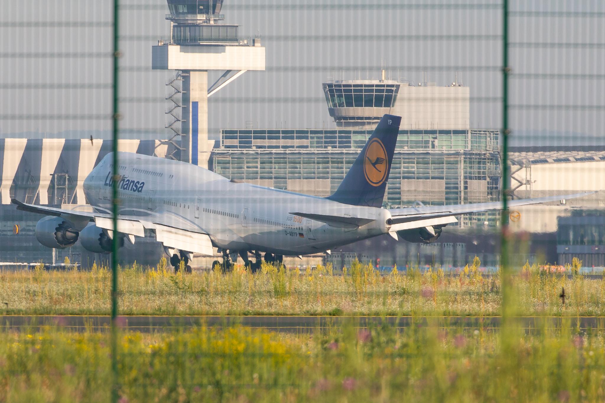 Frankfurt Airport: Lufthansa (LH / DLH) |  Boeing 747-830 B748 | D-ABYP | MSN 37839