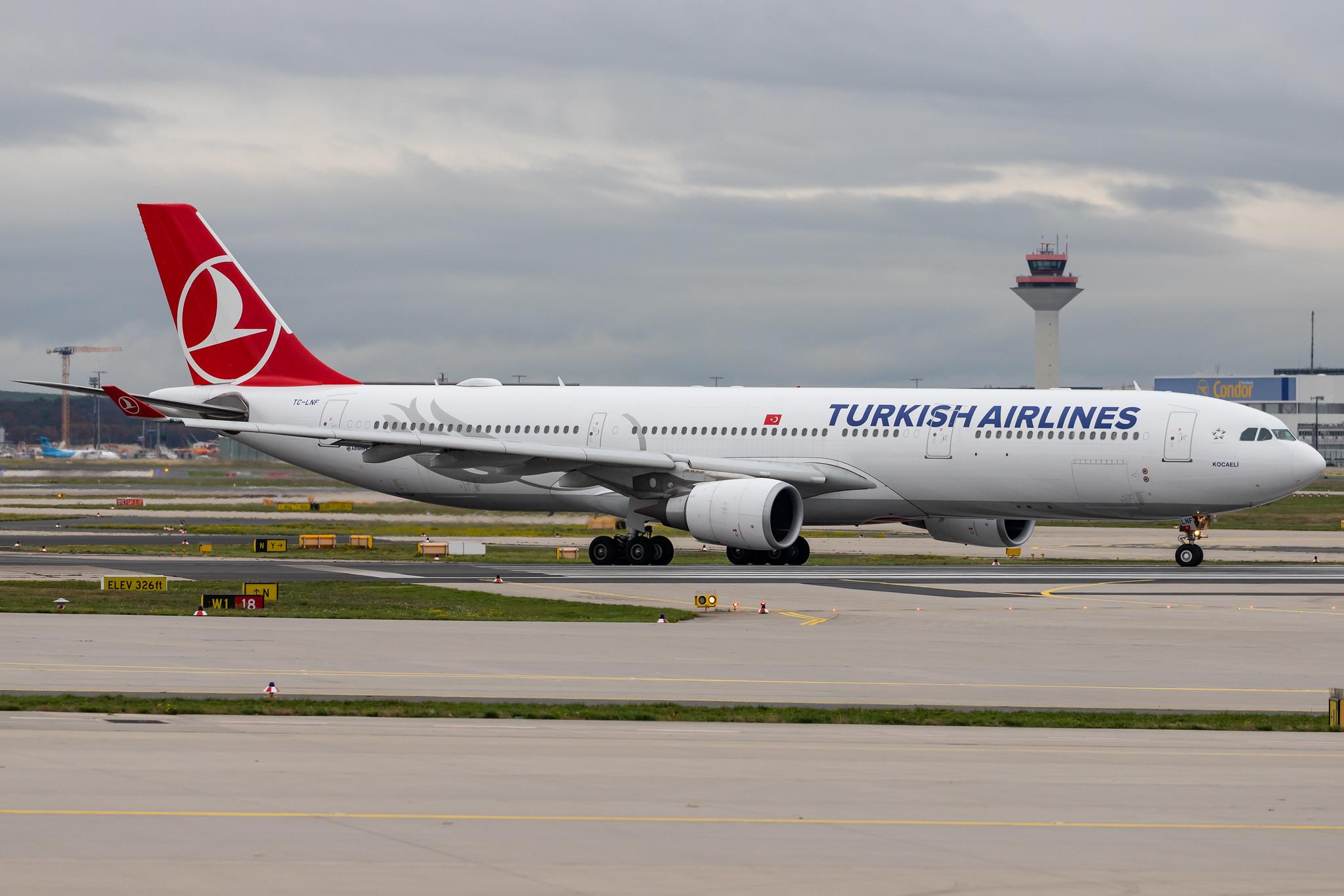 Frankfurt Airport: Turkish Airlines (TK / THY) |  Airbus A330-303 A333 | TC-LNF | MSN 1713