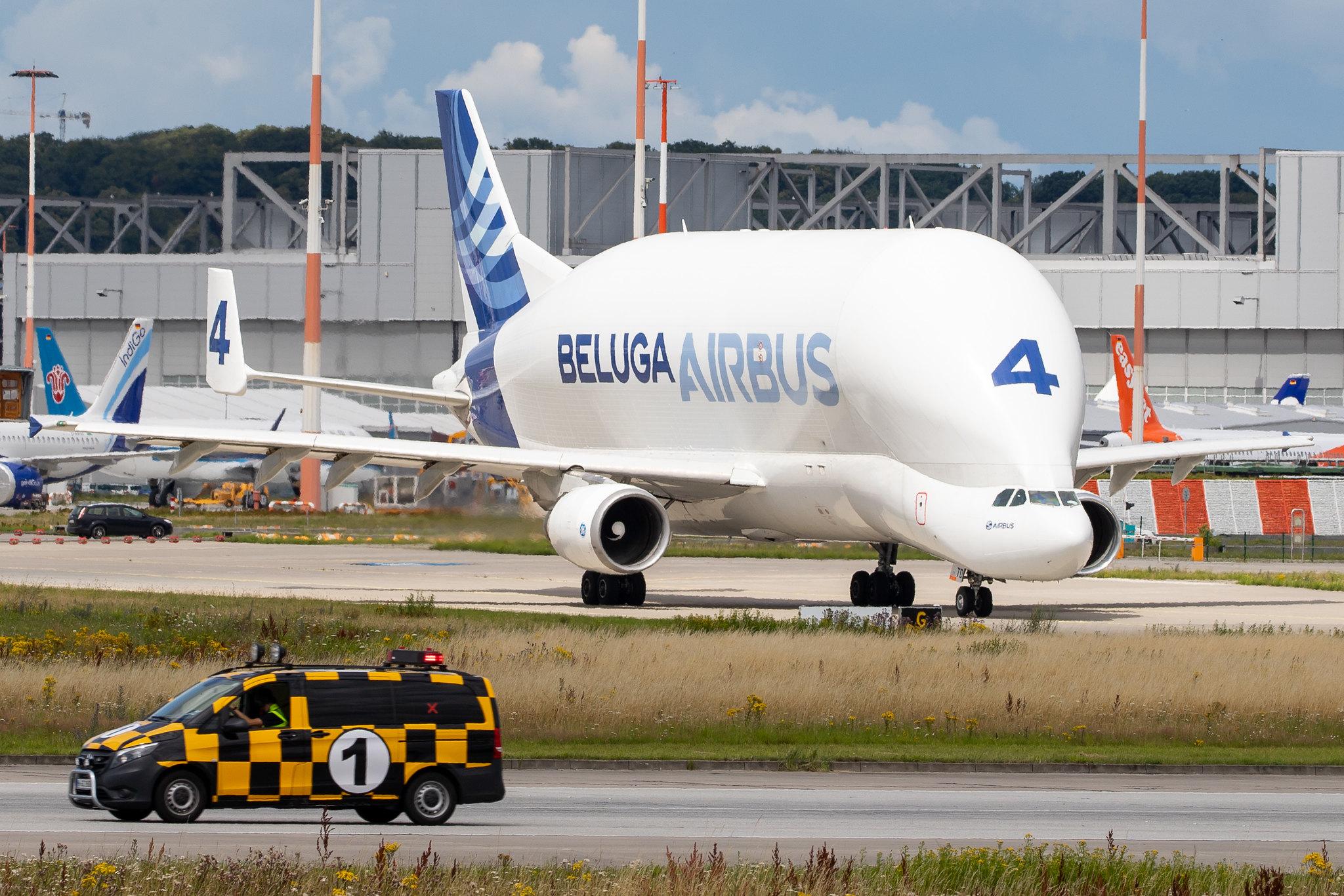 Hamburg Finkenwerder: Airbus Transport International (4Y / BGA) |  Airbus A300-608ST Beluga A3ST | F-GSTD | MSN 776
