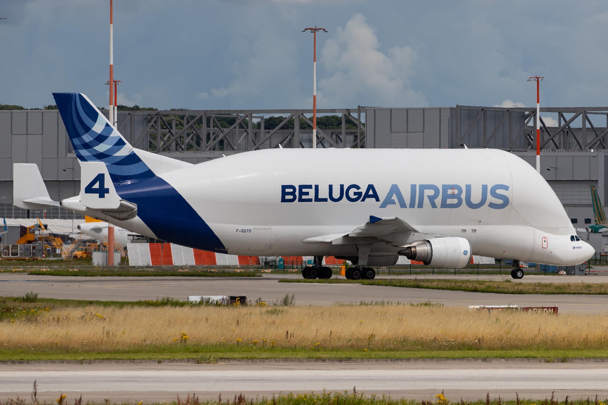 Hamburg Finkenwerder: Airbus Transport International (4Y / BGA) |  Airbus A300-608ST Beluga A3ST | F-GSTD | MSN 776