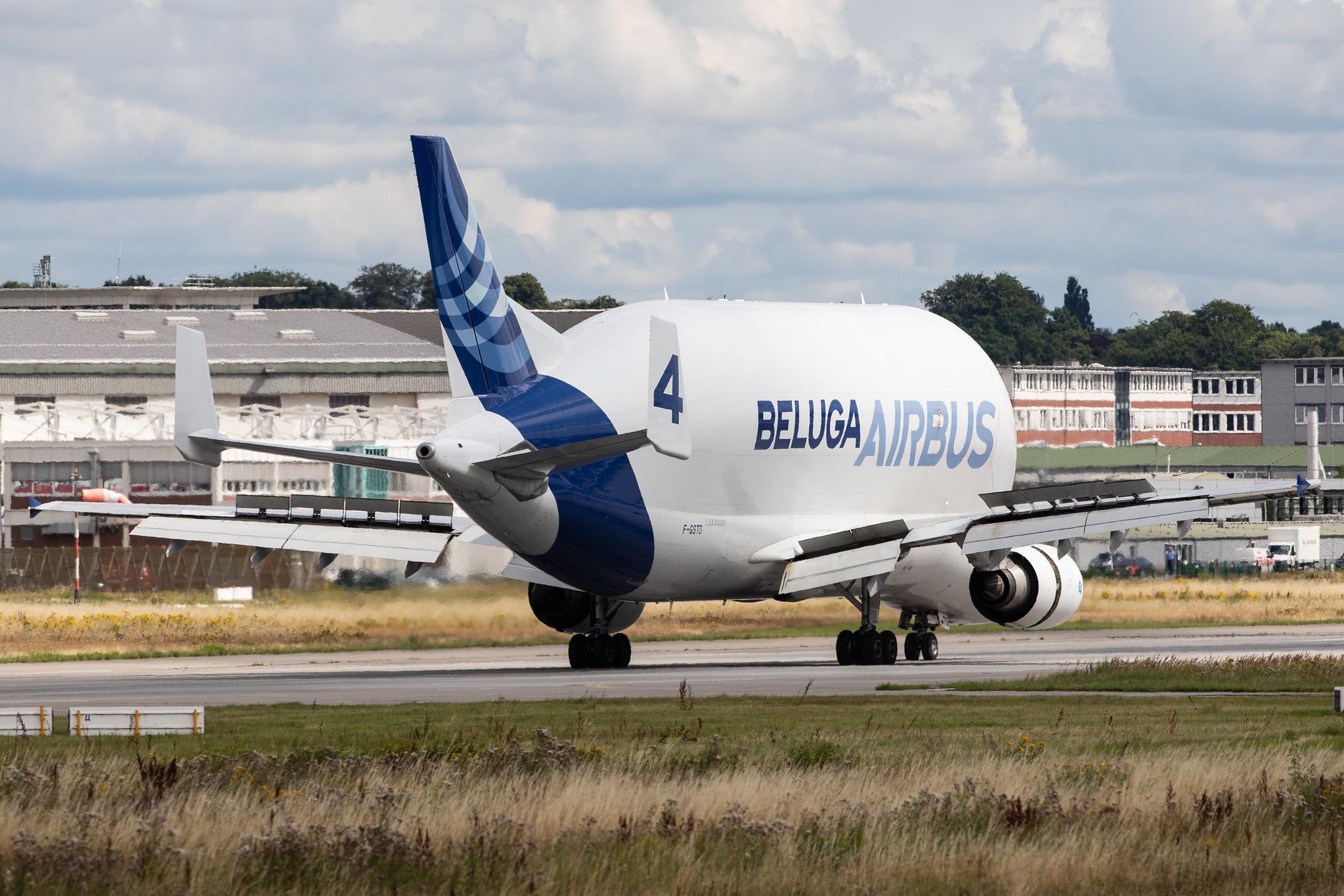 Hamburg Finkenwerder: Airbus Transport International (4Y / BGA) |  Airbus A300-608ST Beluga A3ST | F-GSTD | MSN 776