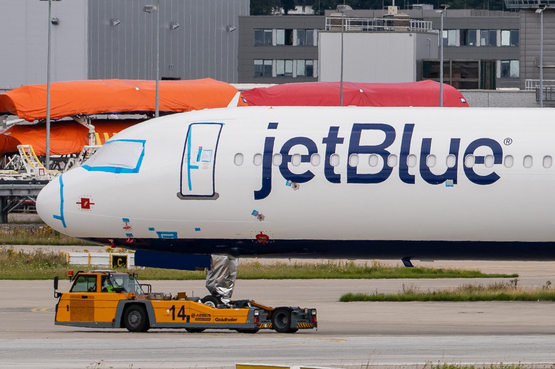 Hamburg Finkenwerder: JetBlue Airways (B6 / JBU) |  Airbus A321-271NX A21N | D-AVZU | MSN 9195