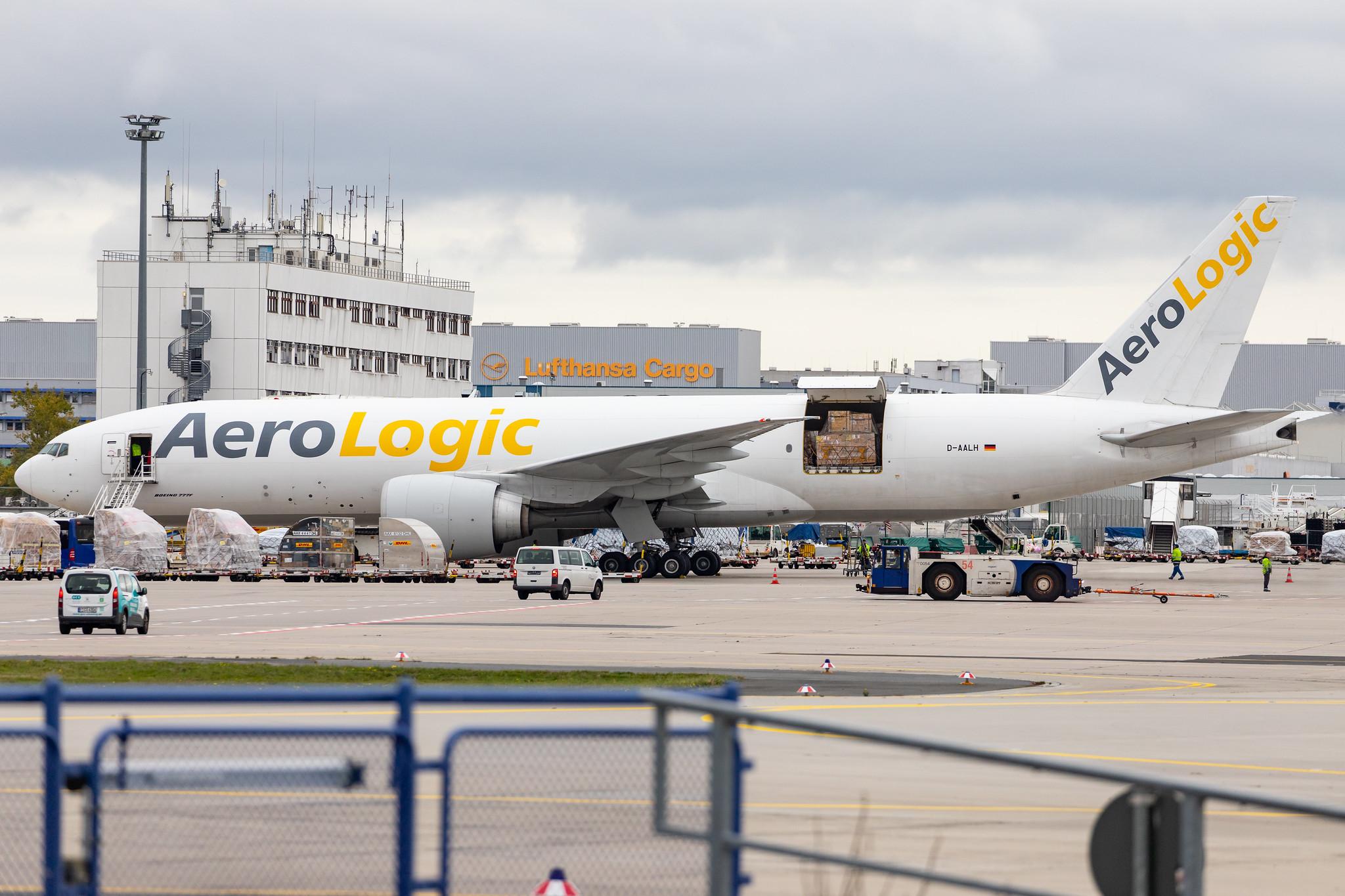 Frankfurt Airport: AeroLogic (3S / BOX) |  Boeing 777-FZN B77L | D-AALH | MSN 36200