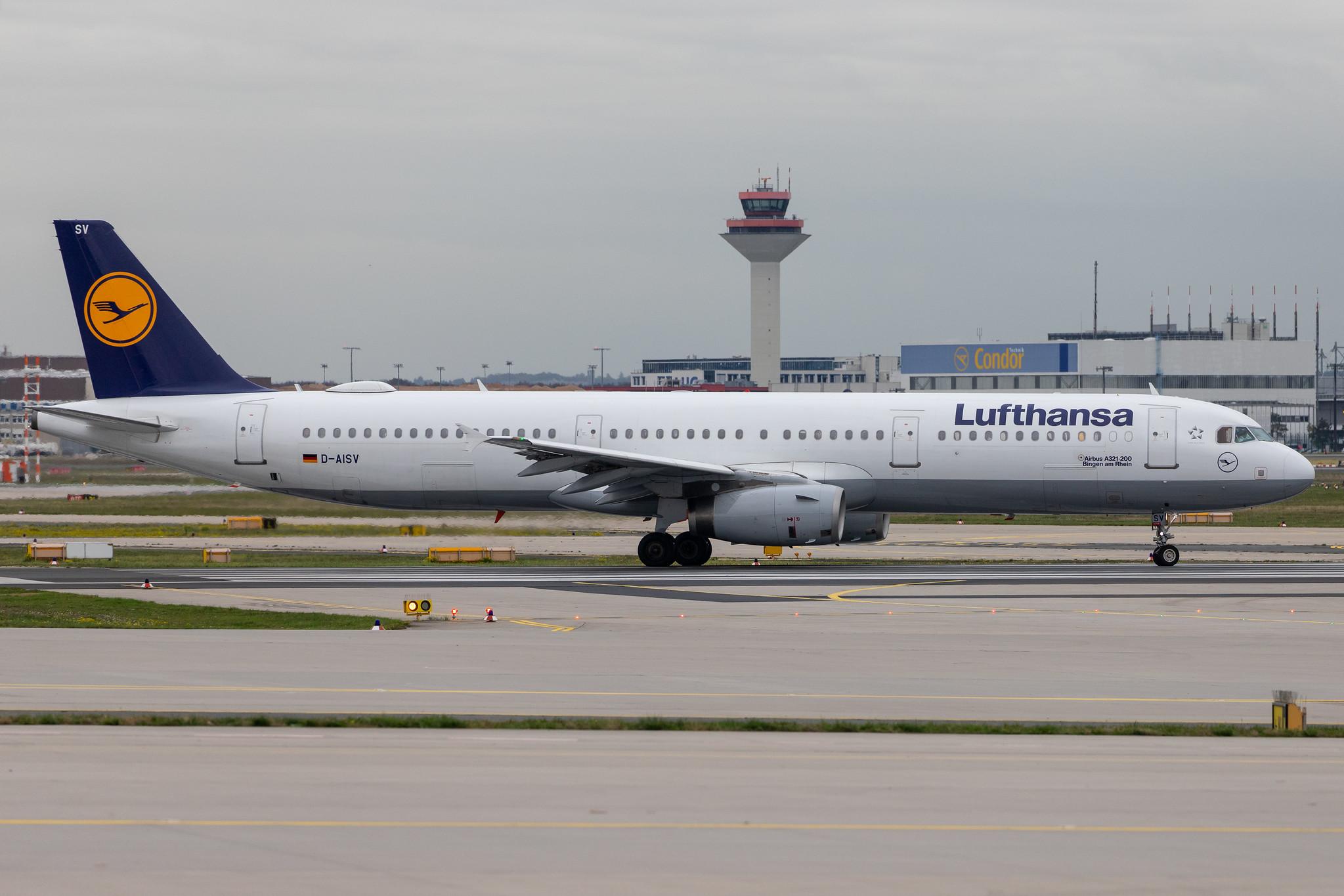 Frankfurt Airport: Lufthansa (LH / DLH) |  Airbus A321-231 A321 | D-AISV | MSN 4050