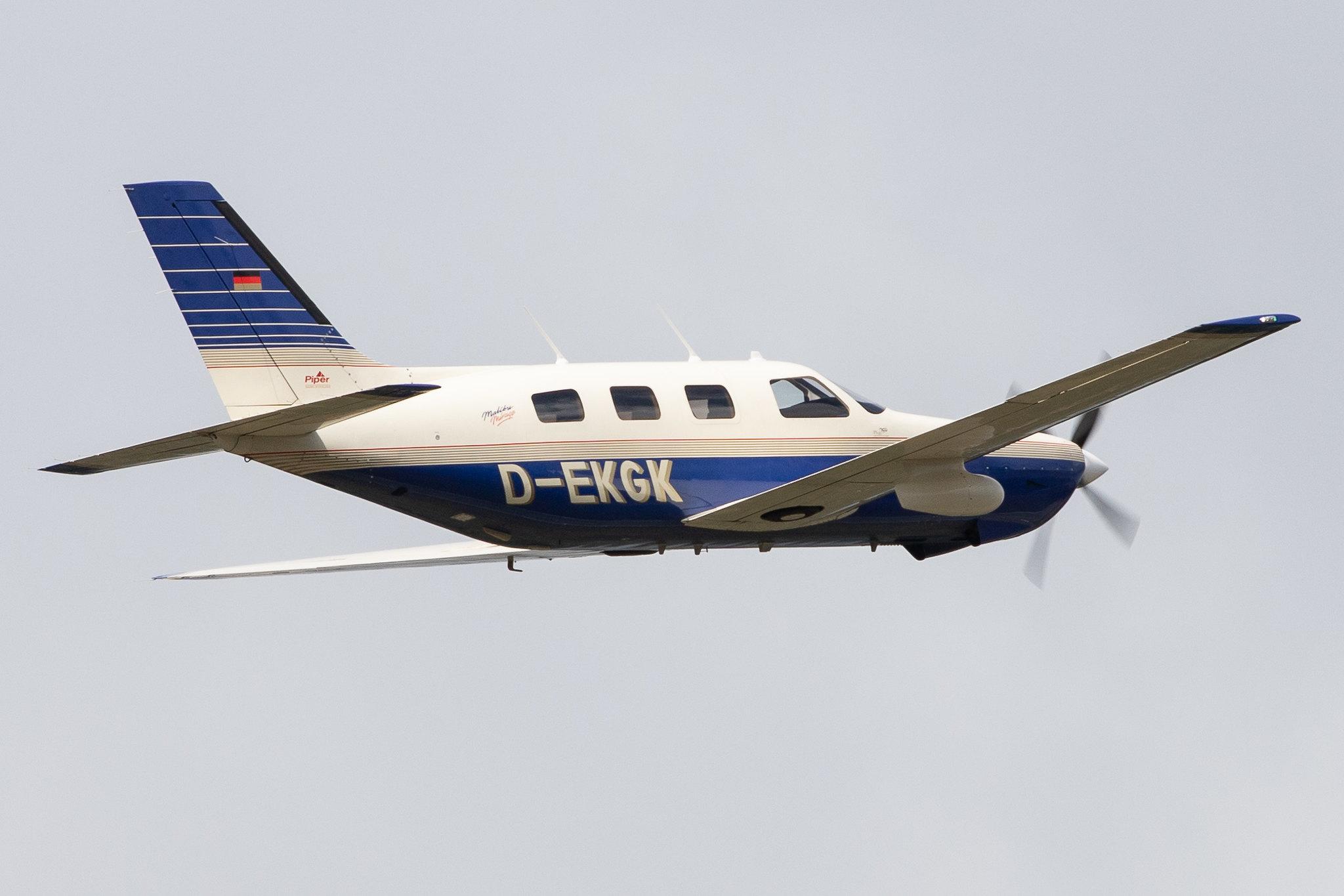 Hamburg Airport: Private owner |  Piper PA46-350P Malibu Mirage PA46 | D-EKGK | MSN 4636010