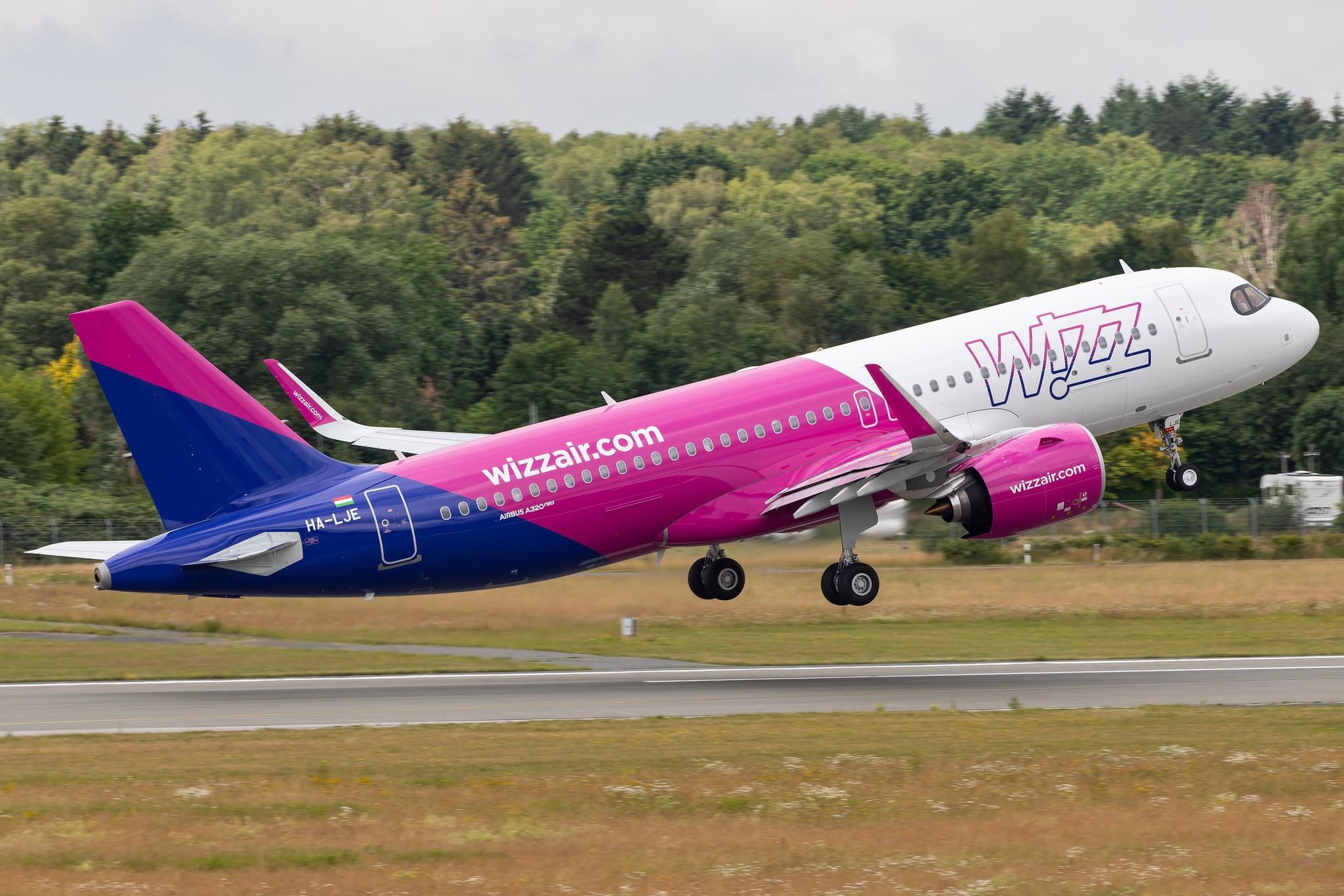 Hamburg Airport: Wizz Air (W6 / WZZ) |  Airbus A320-271N A20N | HA-LJE | MSN 10046
