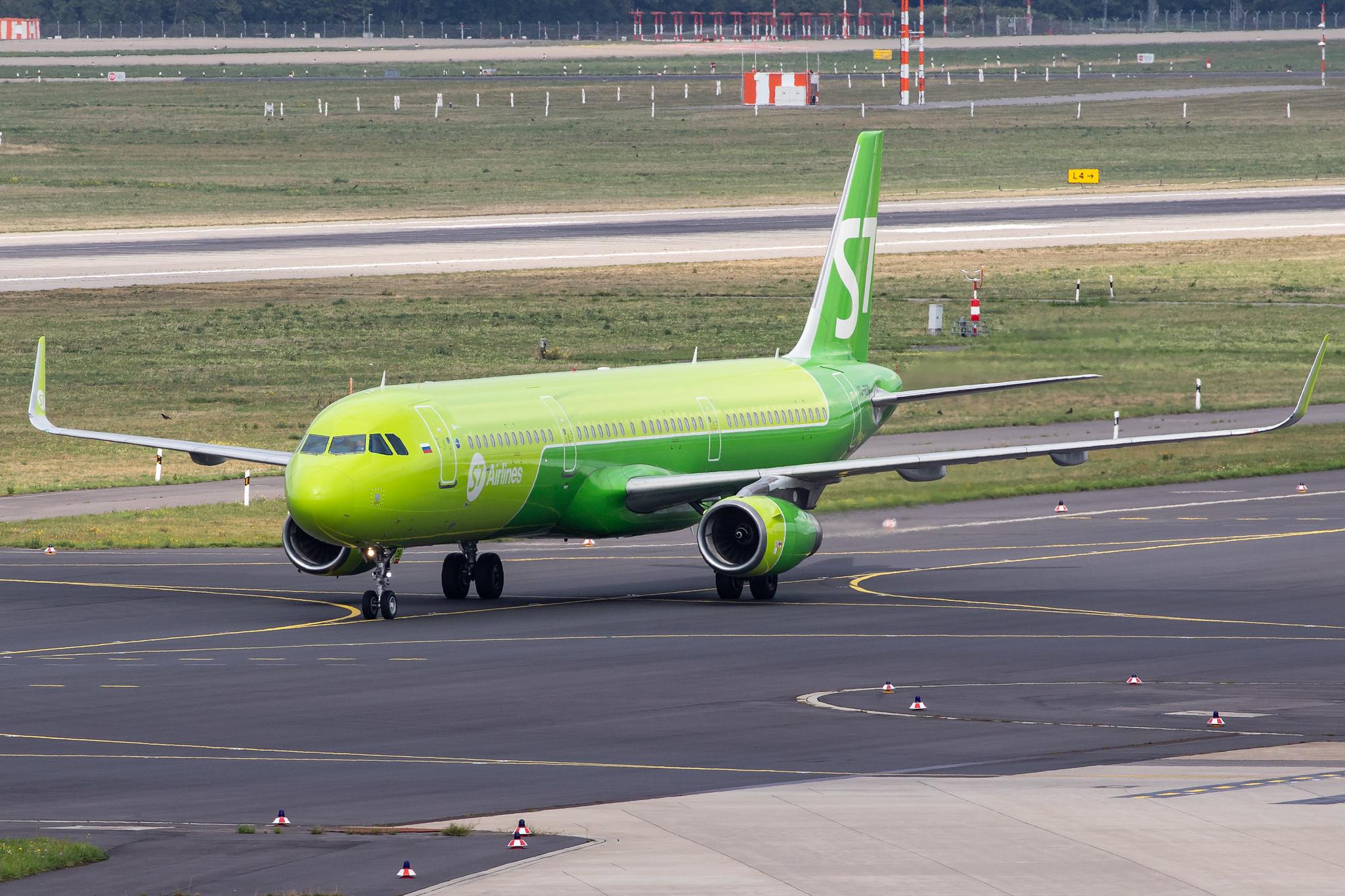 Düsseldorf Airport: S7 Airlines (S7 / SBI) |  Airbus A321-231 A321 | VQ-BDB | MSN 6734