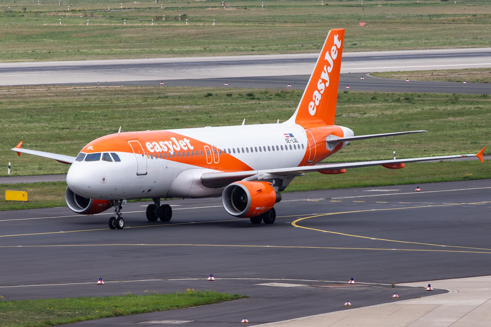 Düsseldorf Airport: easyJet (U2 / EZY) | Operator: easyJet Europe |  Airbus A319-111 A319 | OE-LQL | MSN 3774