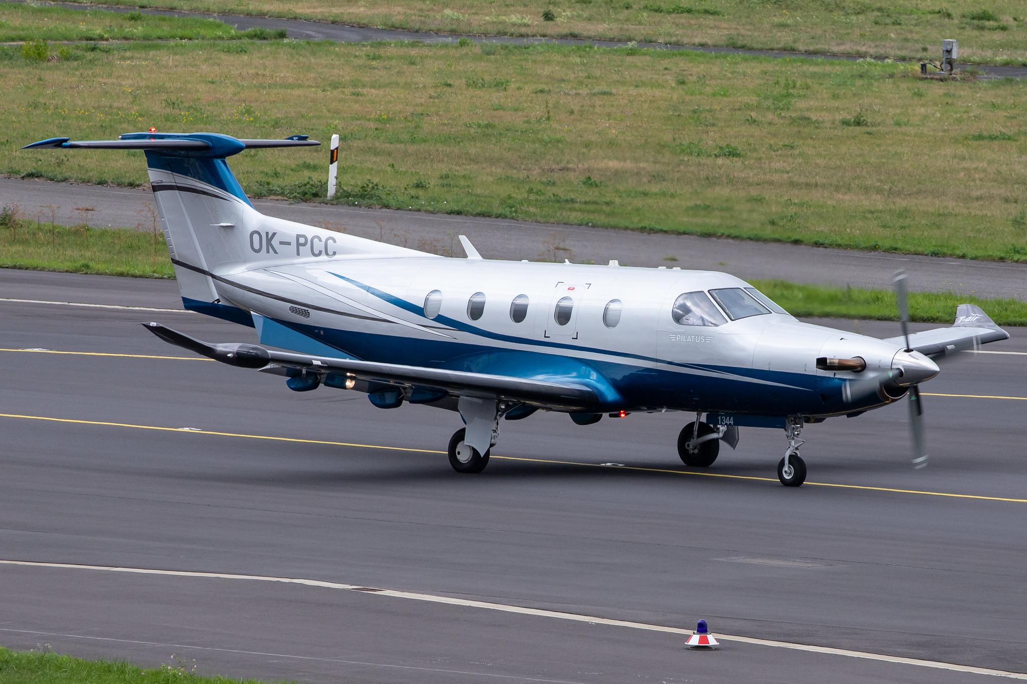 Düsseldorf Airport: T-Air |  Pilatus PC-12/47E PC12 | OK-PCC | MSN 1344
