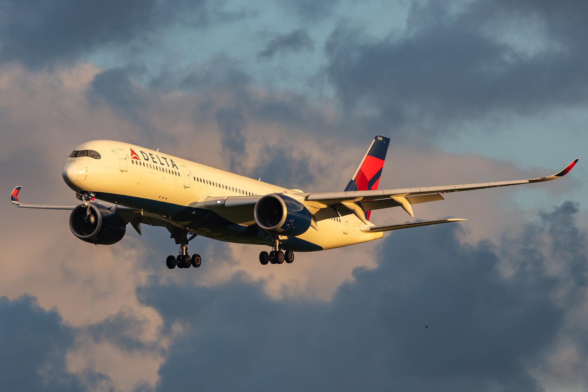 Amsterdam Airport Schiphol: Delta Air Lines (DL / DAL) |  Airbus A350-941 A359 | N509DN | MSN 199