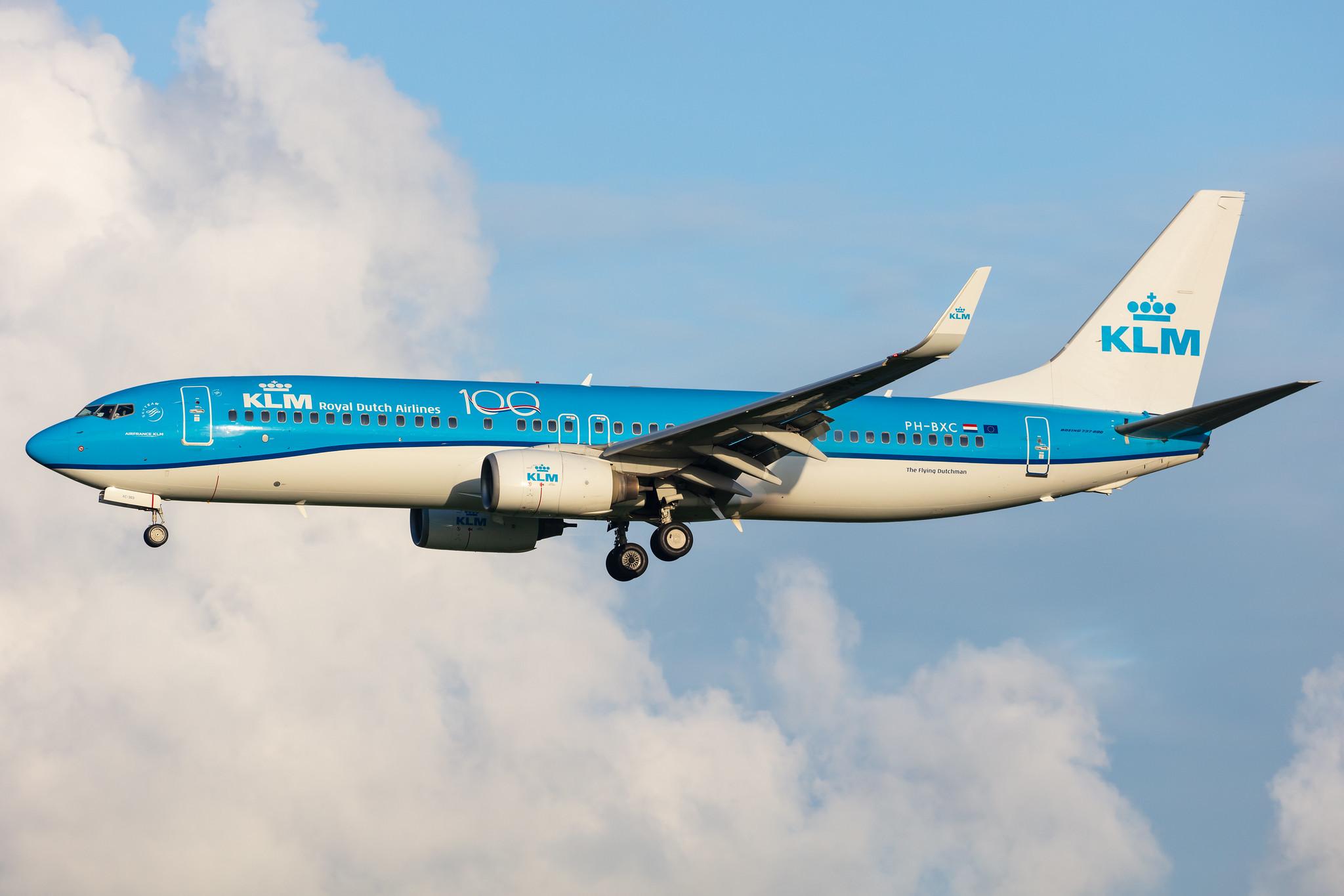 Amsterdam Airport Schiphol: KLM (KL / KLM) |  Boeing 737-8K2 B738 | PH-BXC | MSN 29133