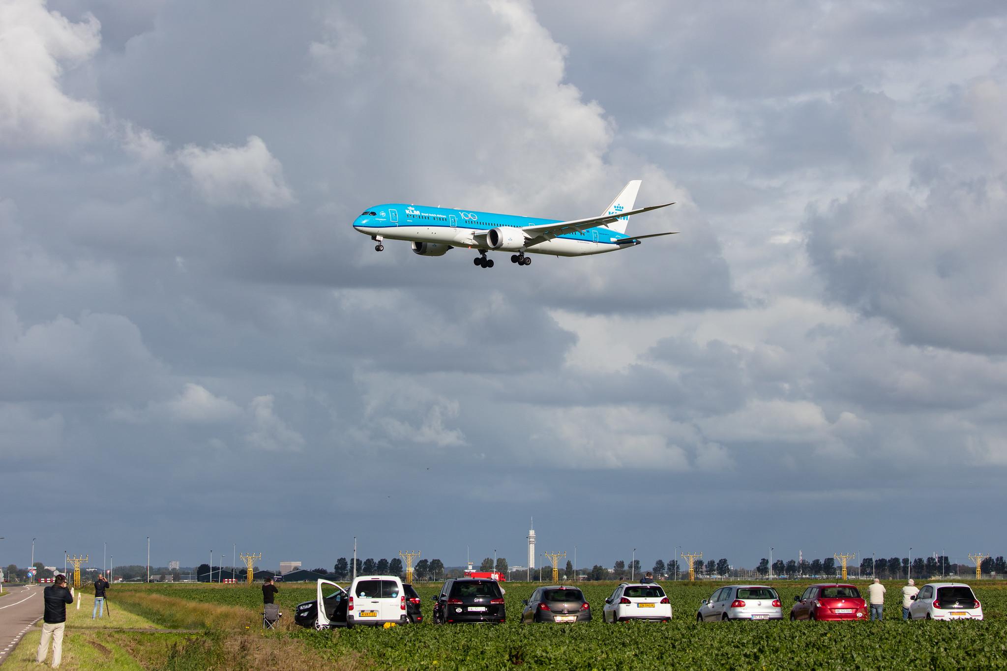 Amsterdam Airport Schiphol: KLM (KL / KLM) |  Boeing 787-9 Dreamliner B789 | PH-BHG | MSN 38766