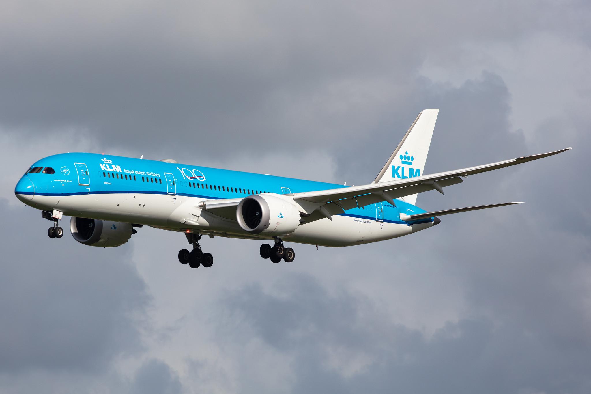 Amsterdam Airport Schiphol: KLM (KL / KLM) |  Boeing 787-9 Dreamliner B789 | PH-BHG | MSN 38766