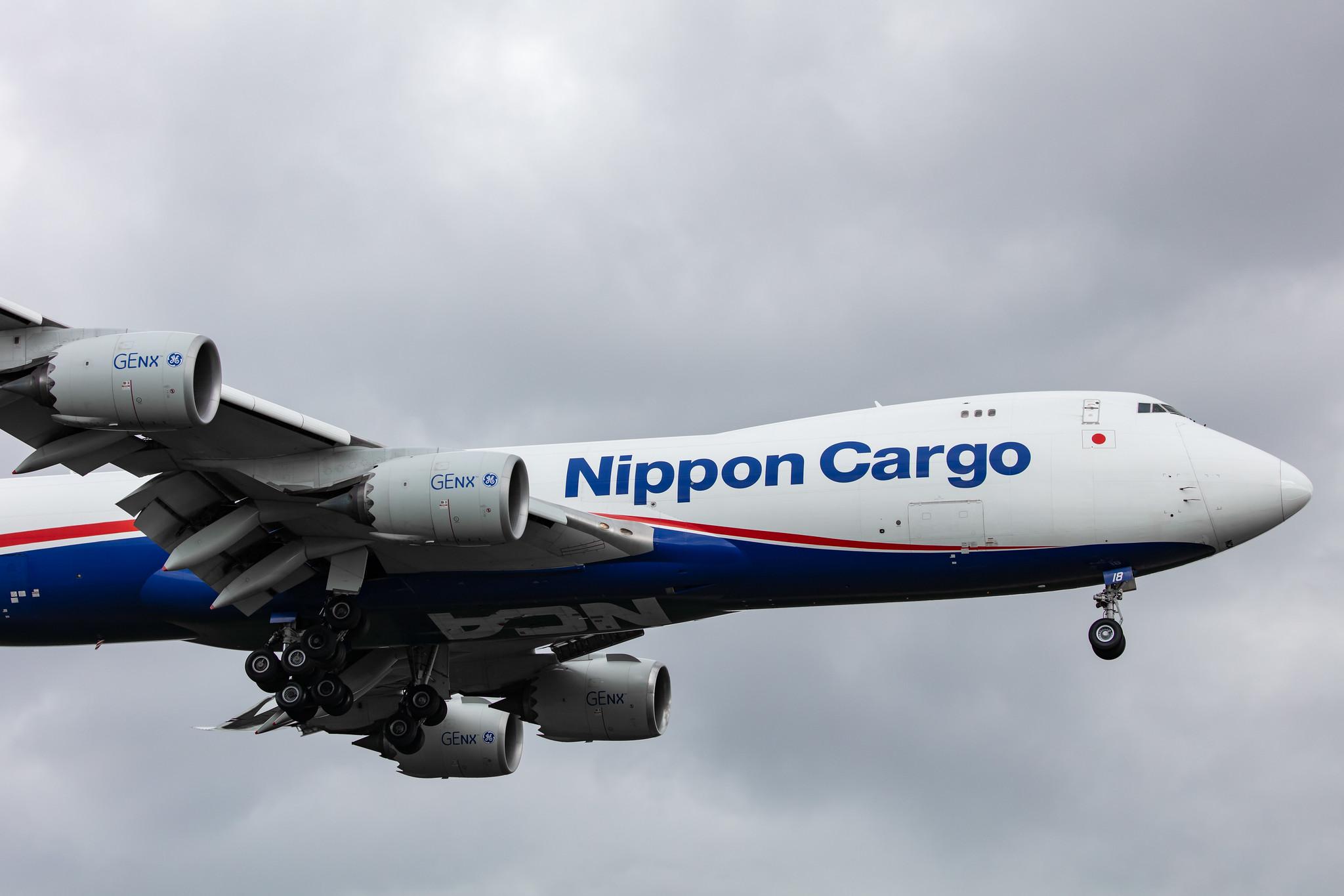 Amsterdam Airport Schiphol: Nippon Cargo Airlines (KZ / NCA) |  Boeing 747-8KZ(F) B748 | JA18KZ | MSN 36141