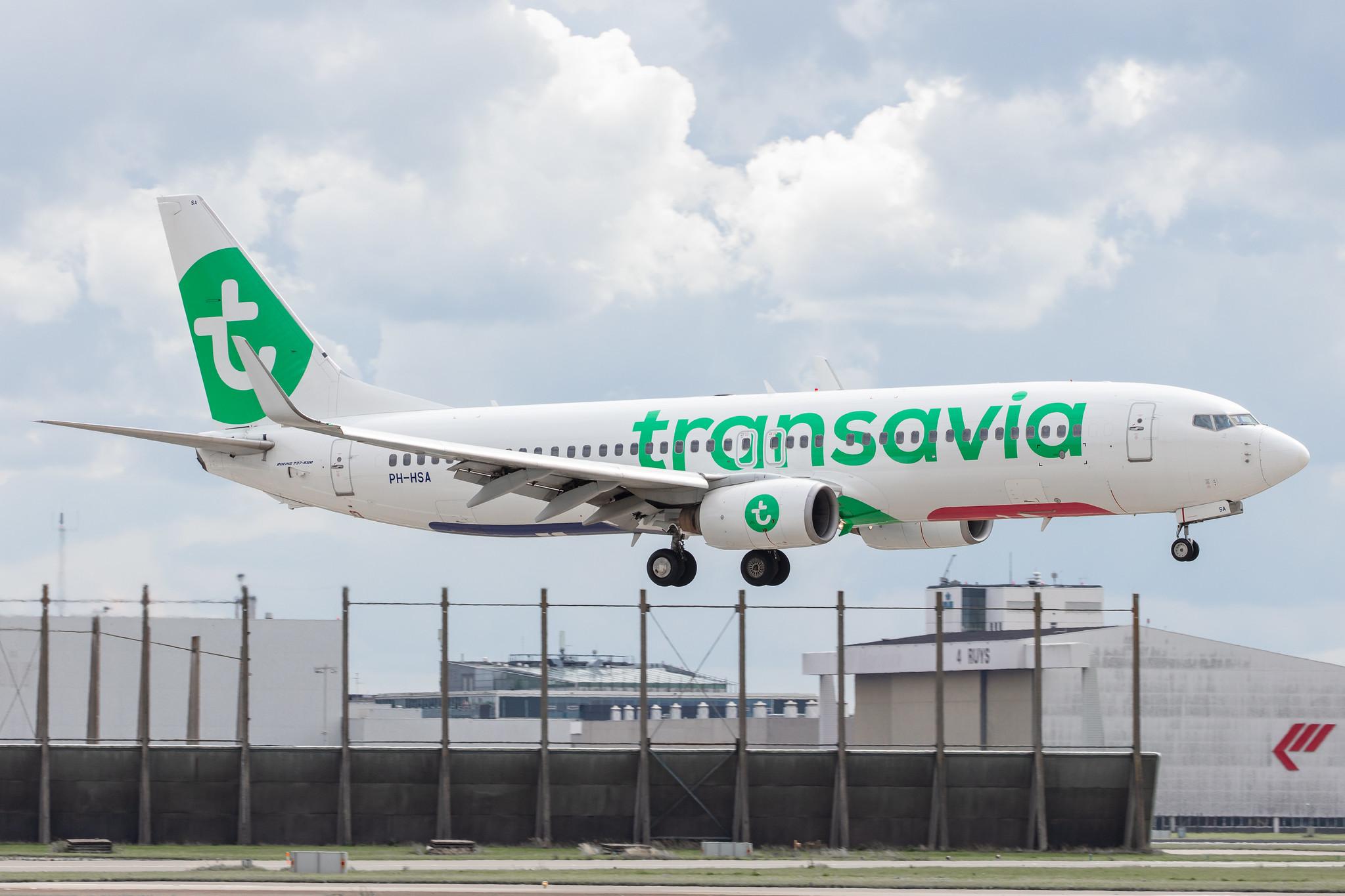 Amsterdam Airport Schiphol: Transavia (HV / TRA) |  Boeing 737-8K2 B738 | PH-HSA | MSN 34171