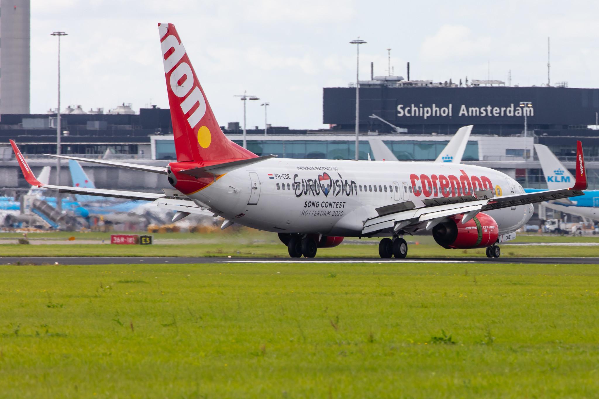 Amsterdam Airport Schiphol: Corendon Airlines (XC / CAI) | Operator: Corendon Dutch Airlines |  Boeing 737-8KN B738 | PH-CDE | MSN 35795