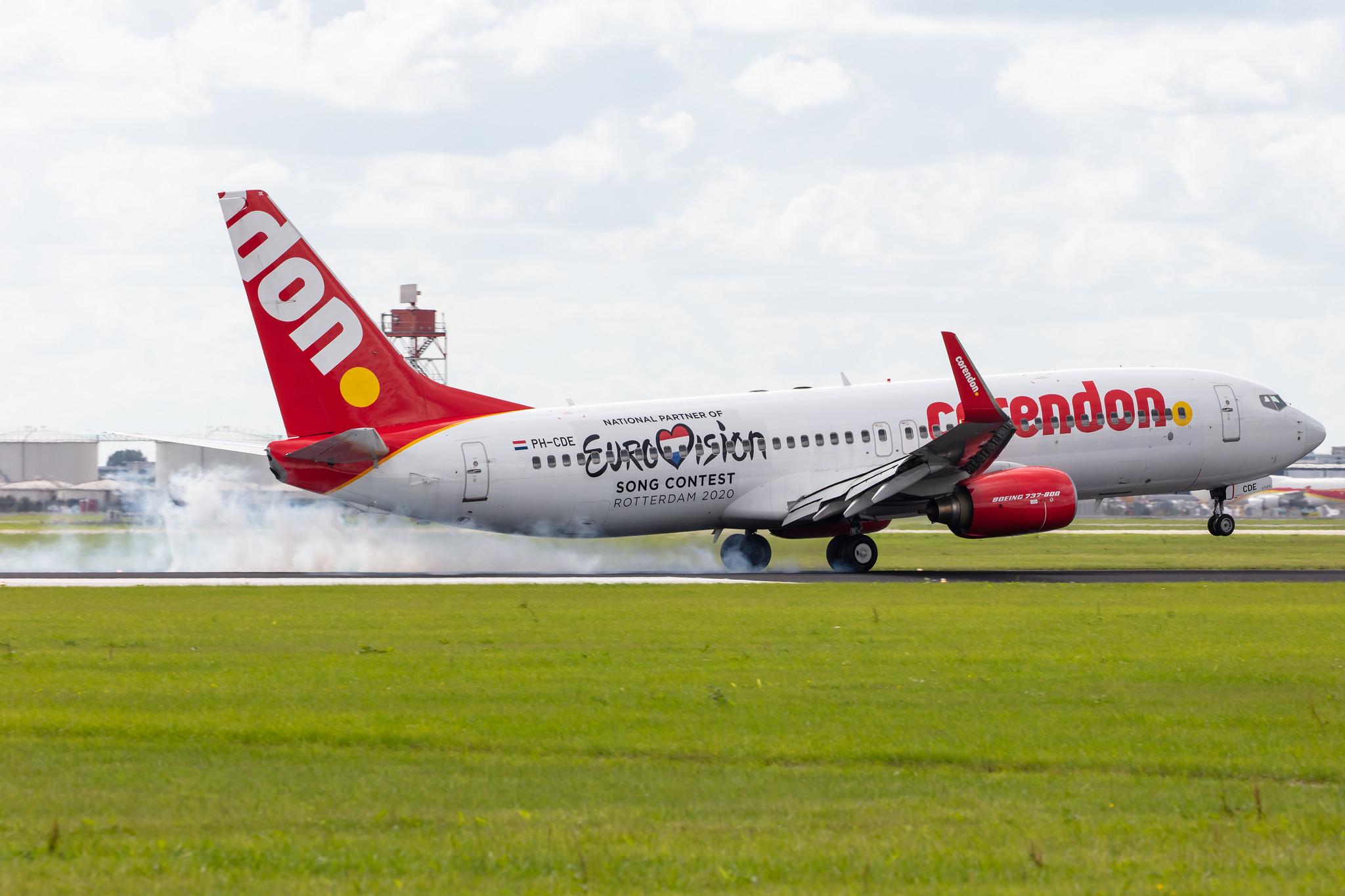Amsterdam Airport Schiphol: Corendon Airlines (XC / CAI) | Operator: Corendon Dutch Airlines |  Boeing 737-8KN B738 | PH-CDE | MSN 35795