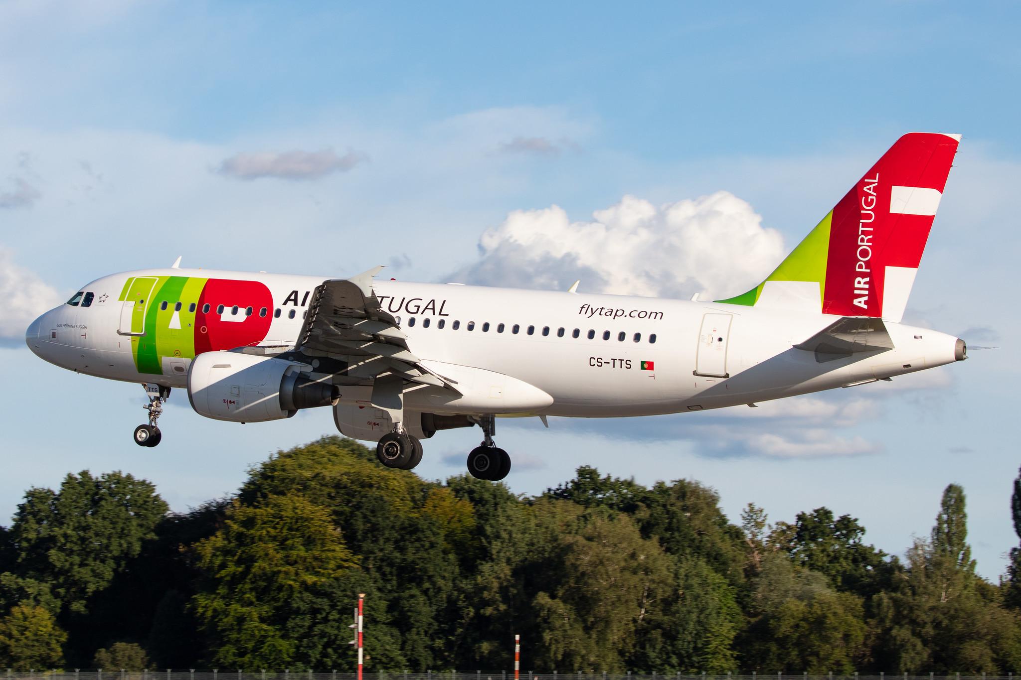Hamburg Airport: TAP Air Portugal (TP / TAP) |  Airbus A319-112 A319 | CS-TTS | MSN 1765