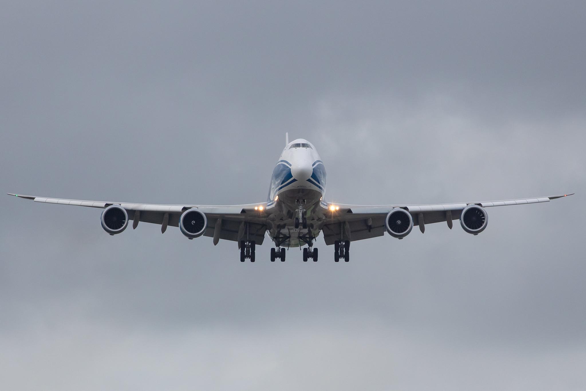 Amsterdam Airport Schiphol: AirBridgeCargo (RU / ABW) | Operator: AirBridgeCargo Airlines |  Boeing 747-8HV(F) B748 | VP-BBP | MSN 63659