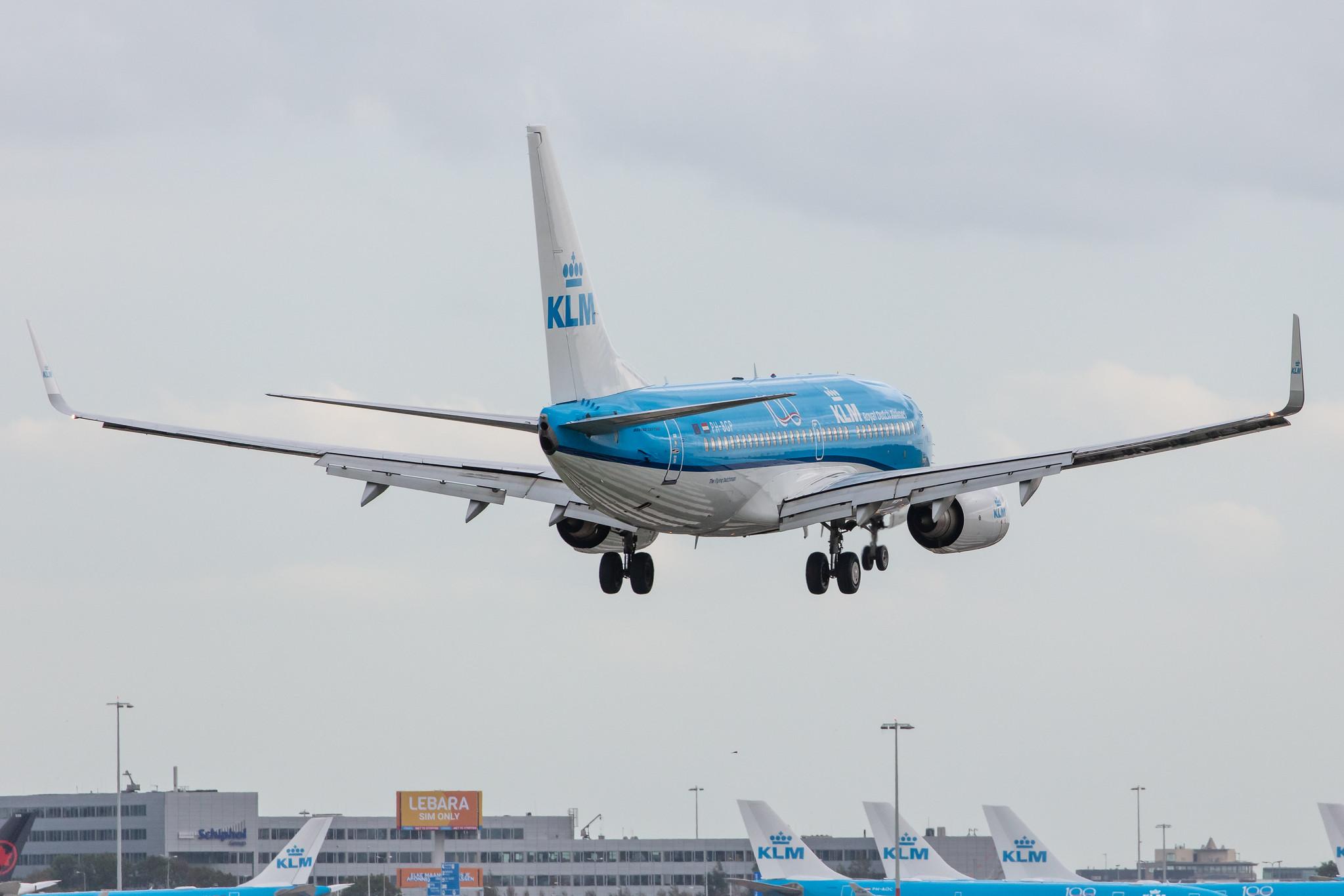 Amsterdam Airport Schiphol: KLM (KL / KLM) |  Boeing 737-7K2 B737 | PH-BGP | MSN 38127