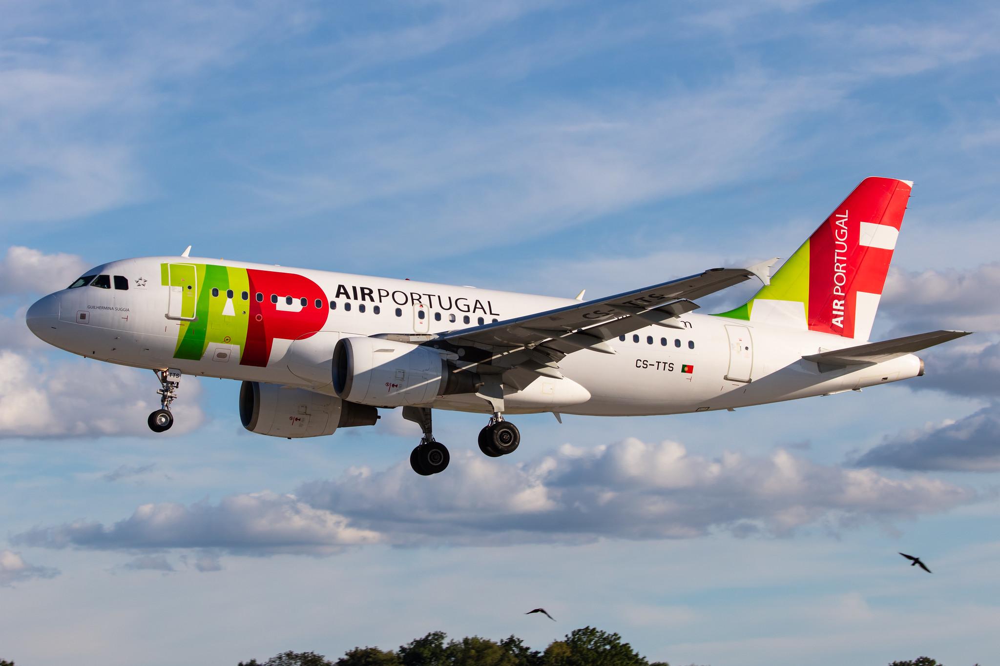 Hamburg Airport: TAP Air Portugal (TP / TAP) |  Airbus A319-112 A319 | CS-TTS | MSN 1765