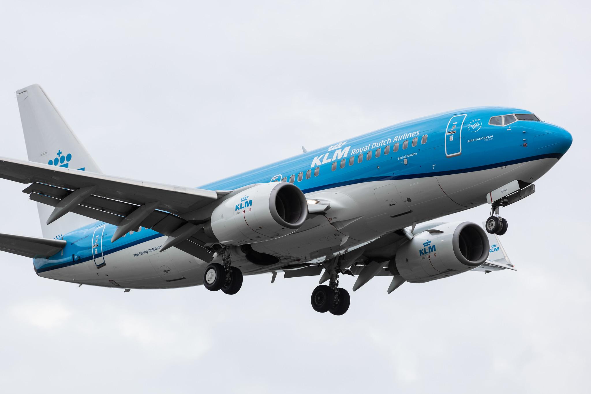 Amsterdam Airport Schiphol: KLM (KL / KLM) |  Boeing 737-7K2 B737 | PH-BGO | MSN 38126