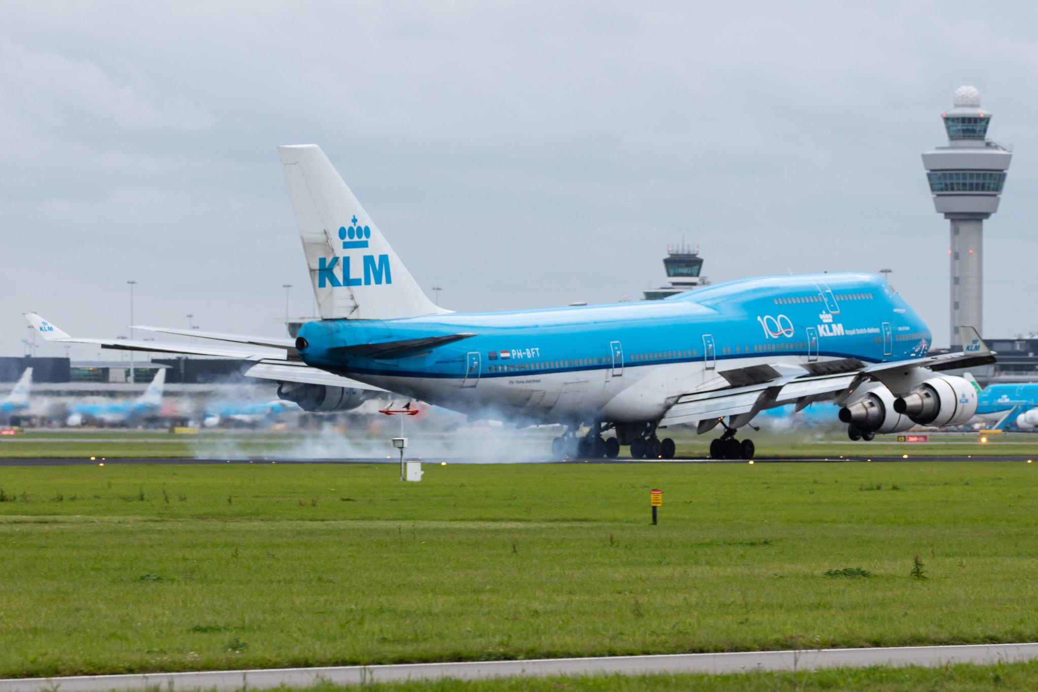 Amsterdam Airport Schiphol: KLM (KL / KLM) |  Boeing 747-406(M) B744 | PH-BFT | MSN 28459