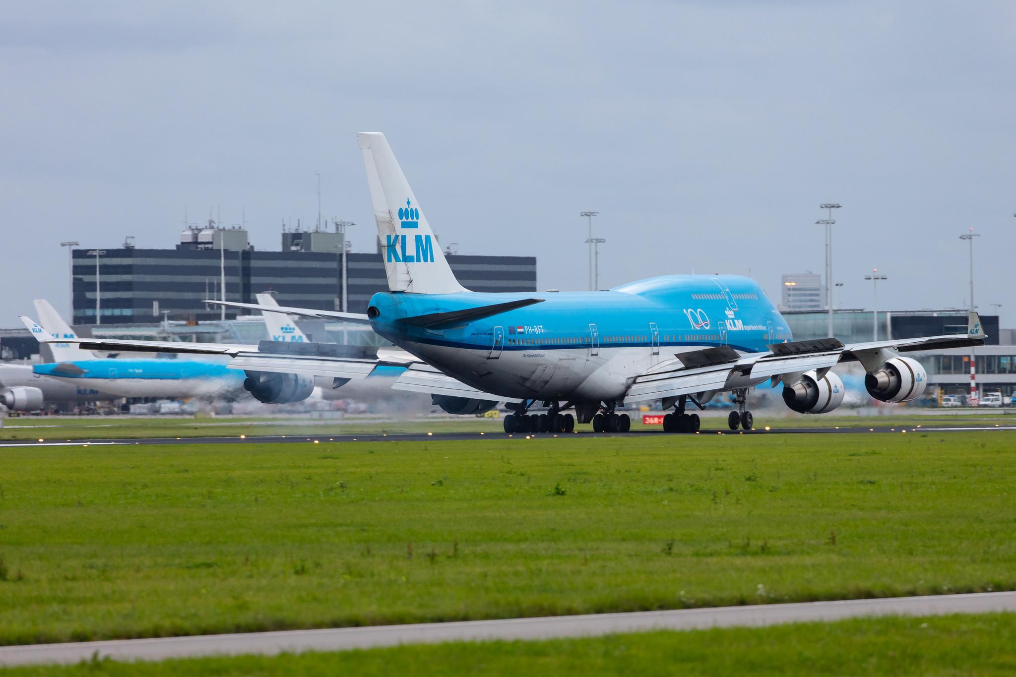 Amsterdam Airport Schiphol: KLM (KL / KLM) |  Boeing 747-406(M) B744 | PH-BFT | MSN 28459