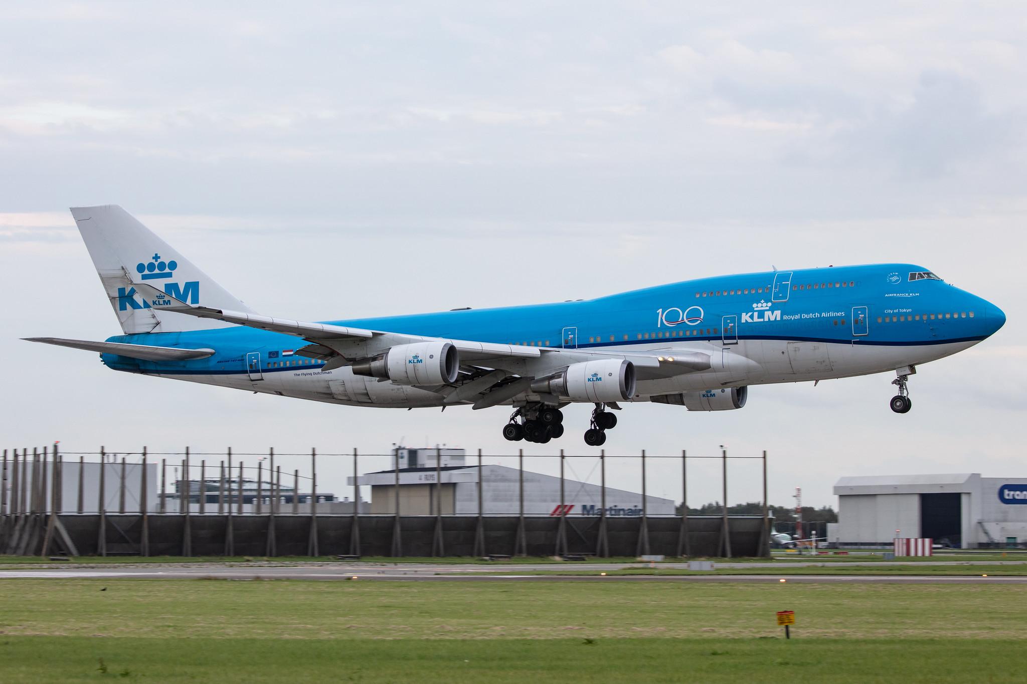Amsterdam Airport Schiphol: KLM (KL / KLM) |  Boeing 747-406(M) B744 | PH-BFT | MSN 28459