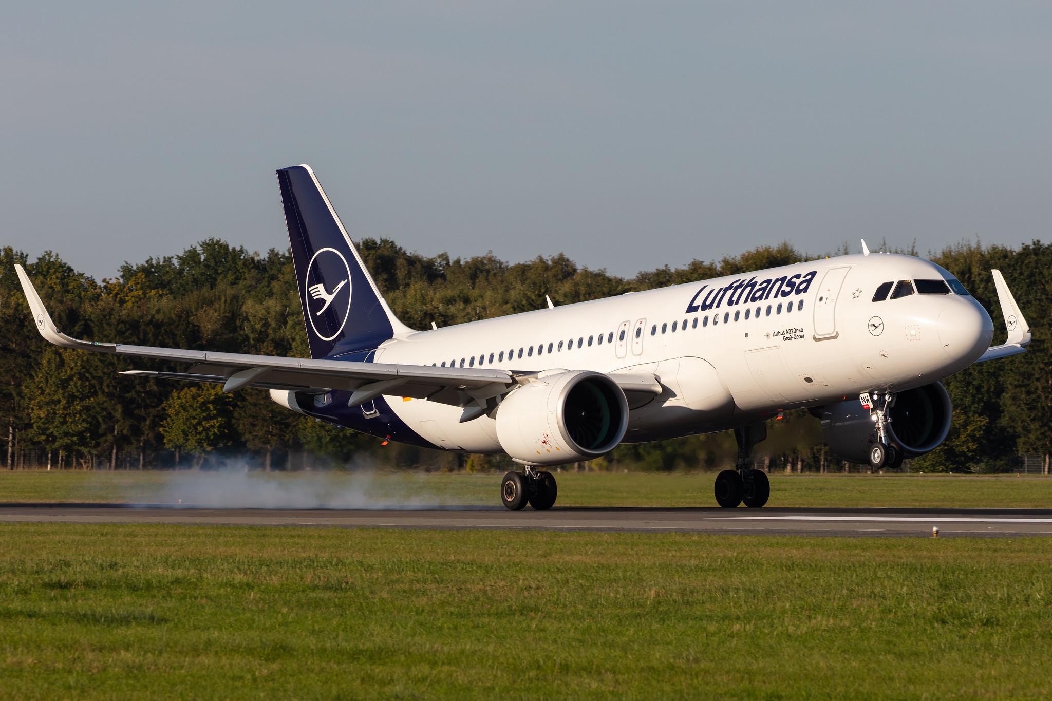 Hamburg Airport: Lufthansa (LH / DLH) |  Airbus A320-271N A20N | D-AINW | MSN 9251