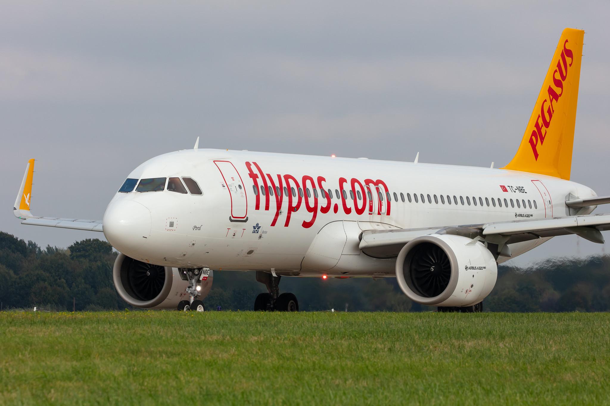 Hamburg Airport: Pegasus Airlines (PC / PGT) |  Airbus A320-251N A20N | TC-NBE | MSN 7380