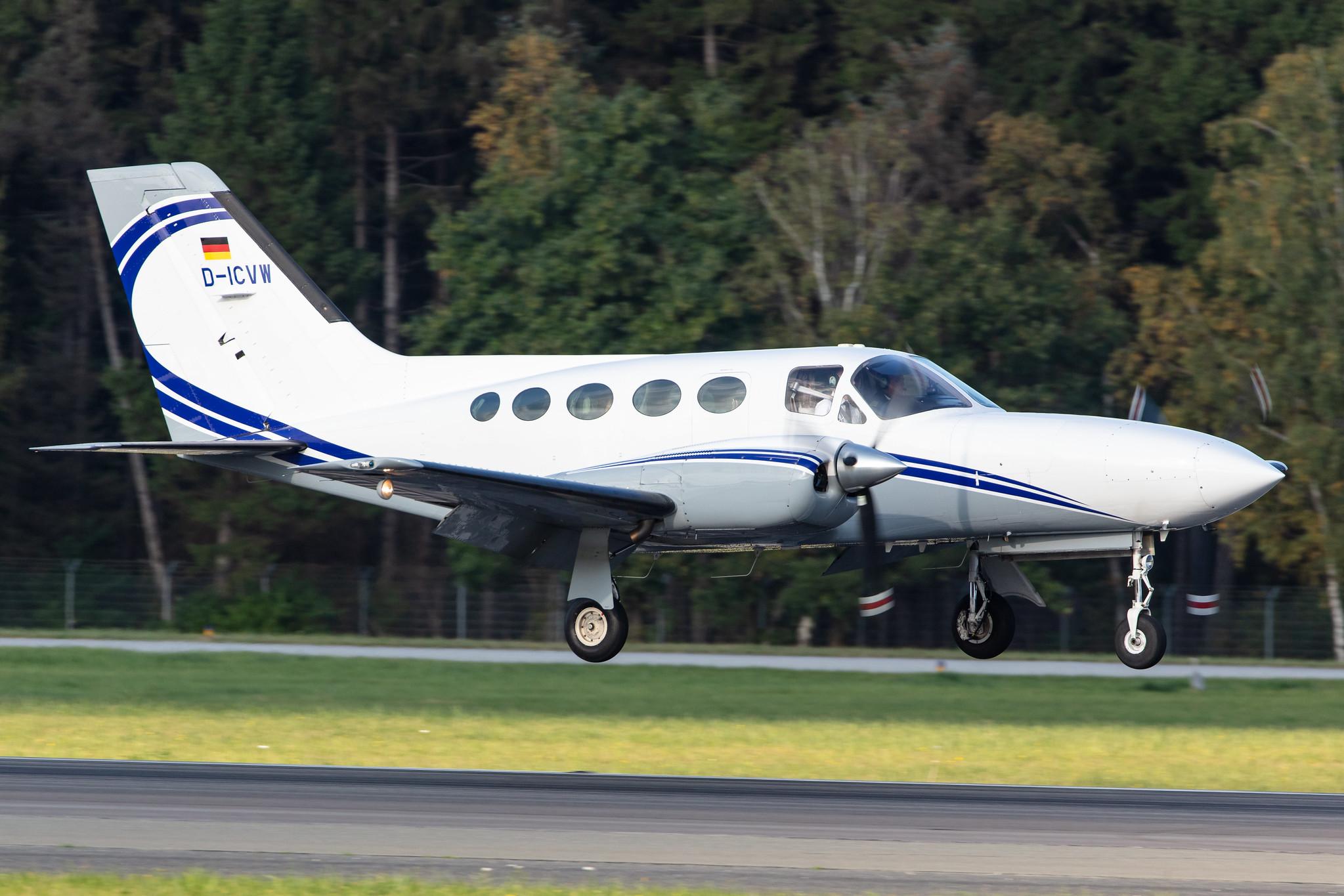 Hamburg Airport: Sylt Air (7E / AWU) |  Cessna 421C Golden Eagle 3 C421 | D-ICVW | MSN 421C0260