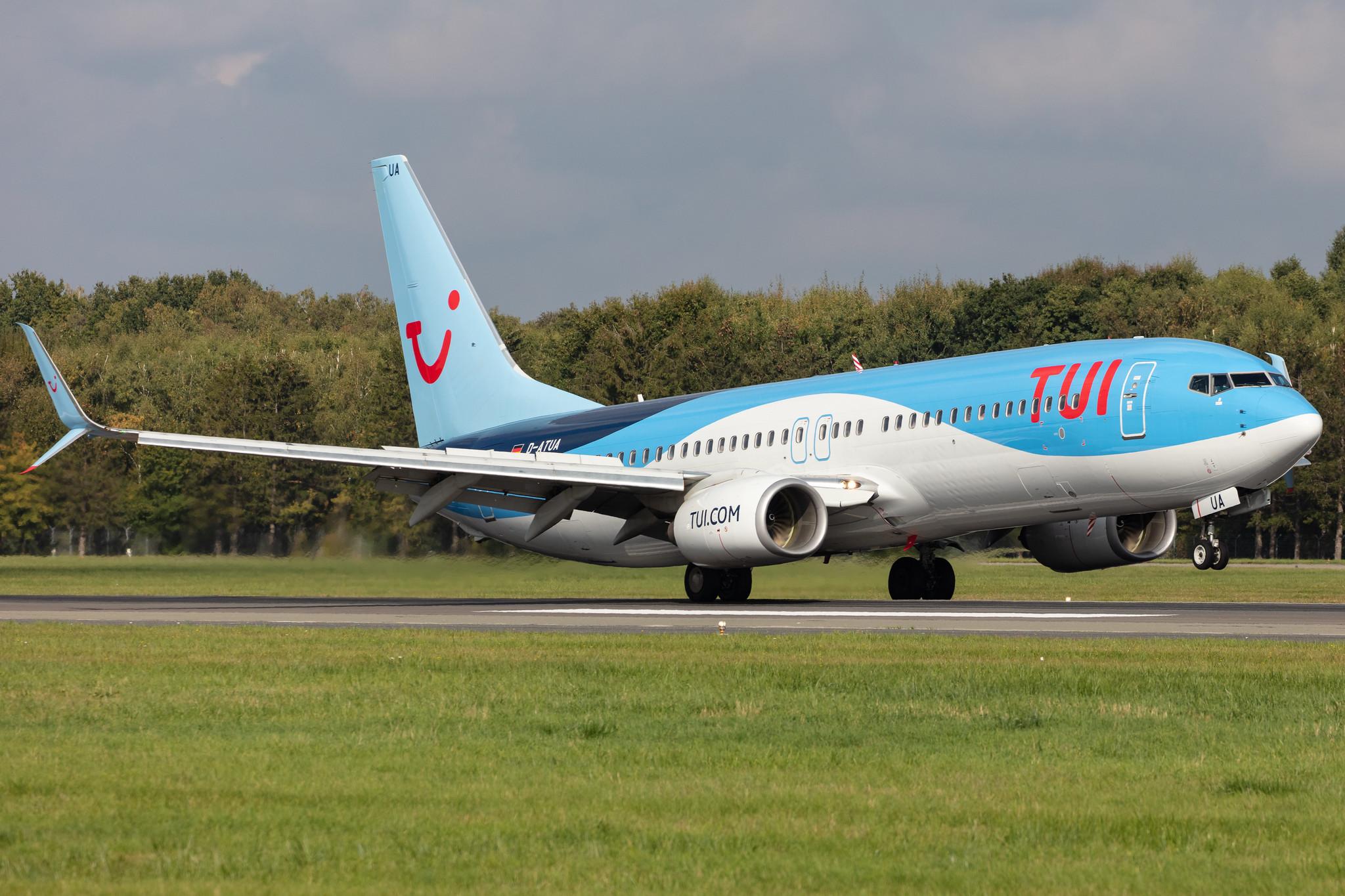Hamburg Airport: TUI (X3 / TUI) | Operator: TUI fly |  Boeing 737-8K5 B738 | D-ATUA | MSN 37245