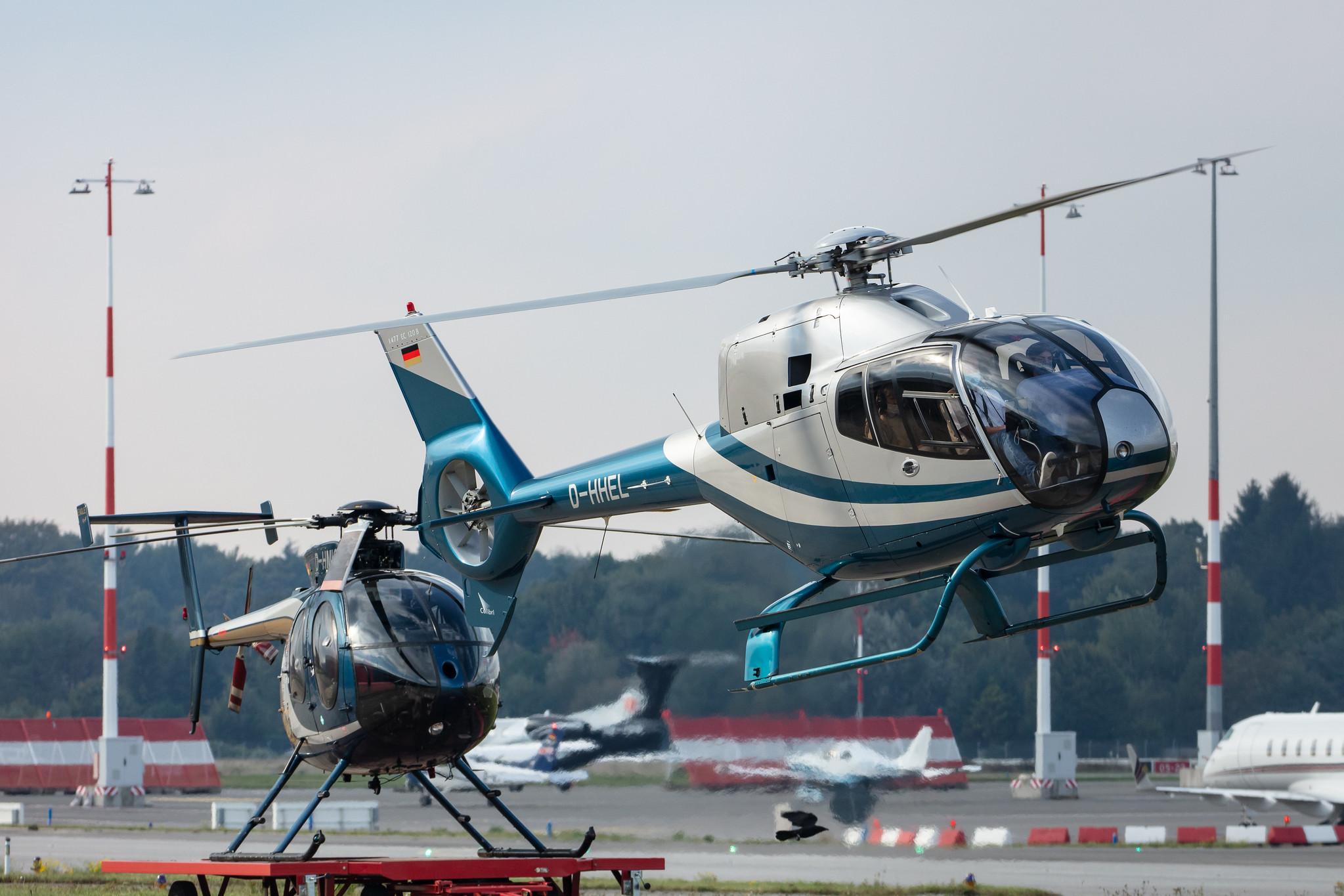 Hamburg Airport: Hanseatic Helicopter Service |  Eurocopter EC120B Corlibri EC20 | D-HHEL | MSN 1477