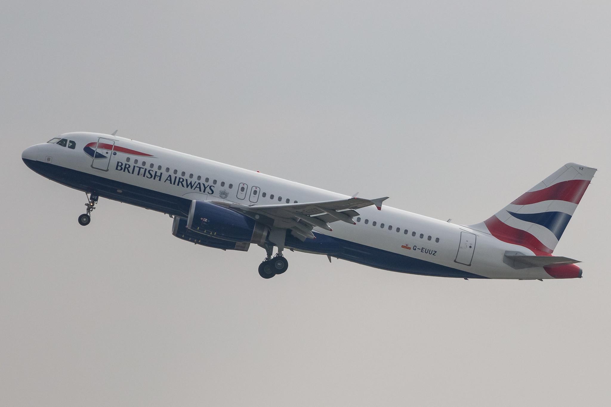 Hamburg Airport: British Airways (BA / BAW) |  Airbus A320-232 A320 | G-EUUZ | MSN 3649