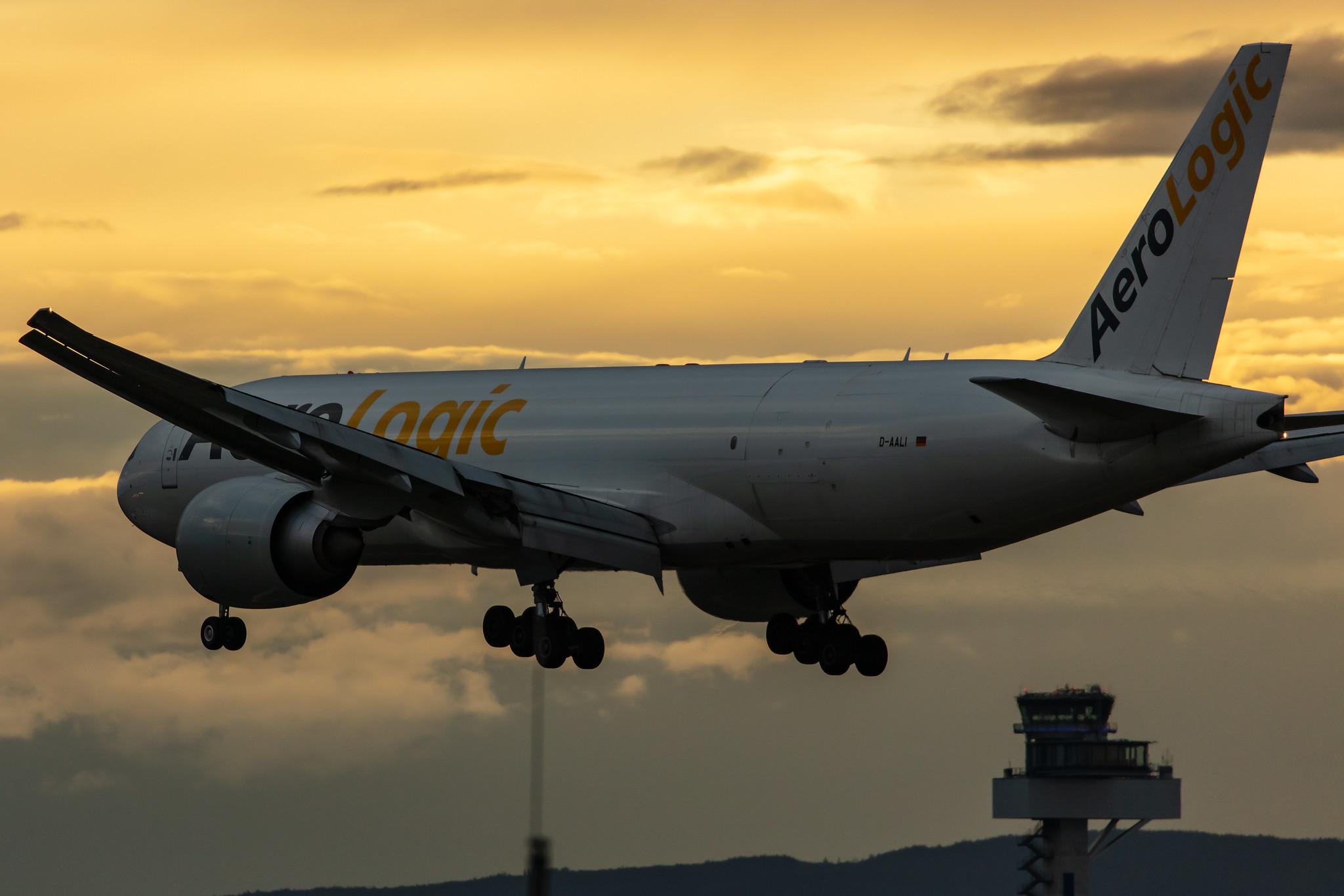 Frankfurt Airport: AeroLogic (3S / BOX) |  Boeing 777-F6N B77L | D-AALI | MSN 37708