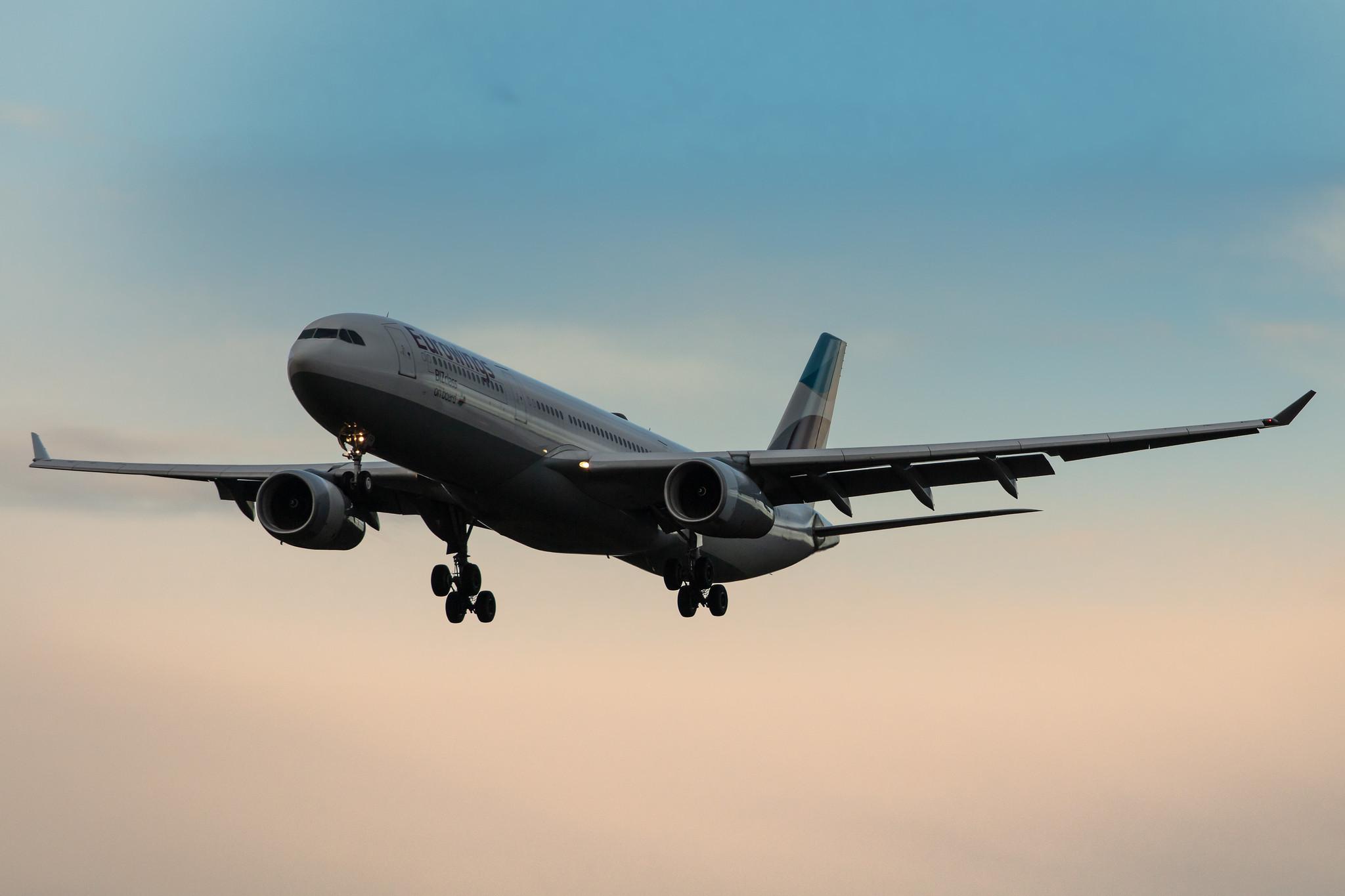 Frankfurt Airport: Eurowings (EW / EWG) | Operator: Brussels Airlines |  Airbus A330-343 A333 | OO-SFP | MSN 0645