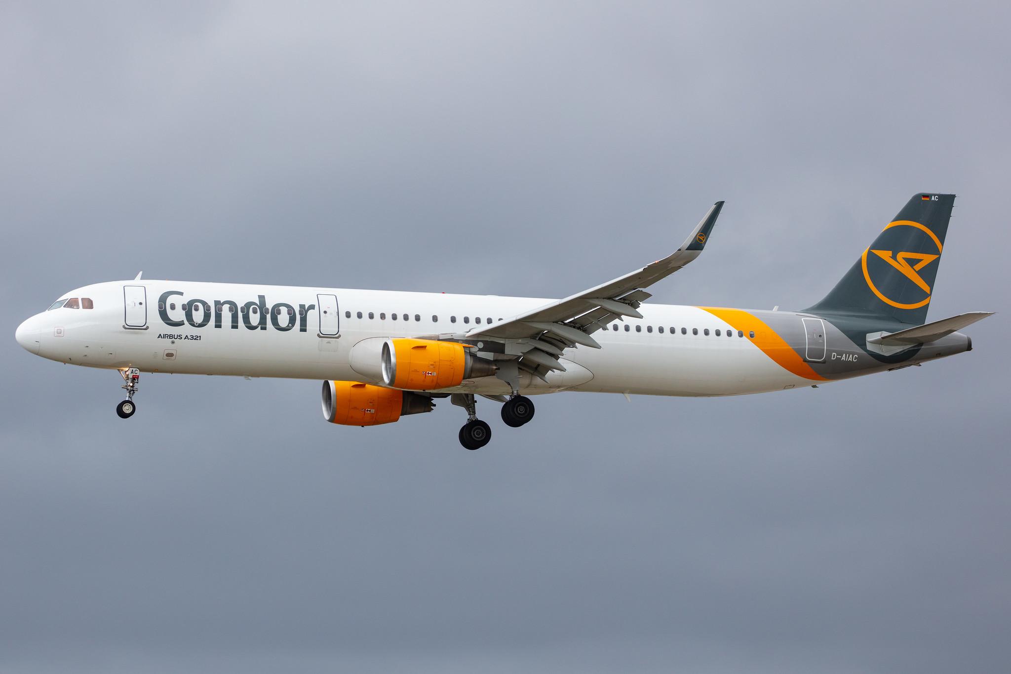 Frankfurt Airport: Condor (DE / CFG) |  Airbus A321-211 A321 | D-AIAC | MSN 5969