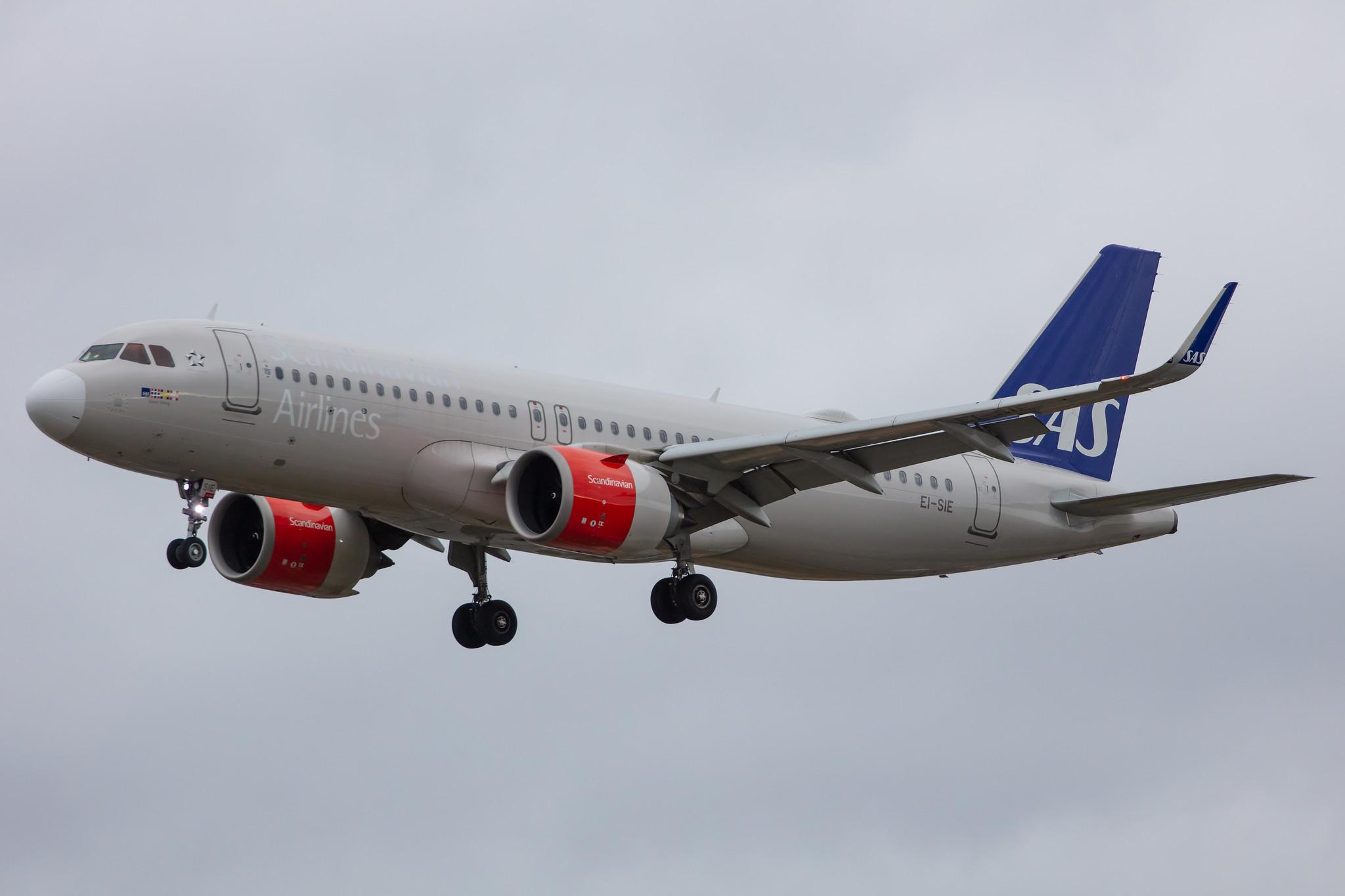 Frankfurt Airport: SAS (SK / SAS) | Operator: SAS Ireland |  Airbus A320-251N A20N | EI-SIE | MSN 8058