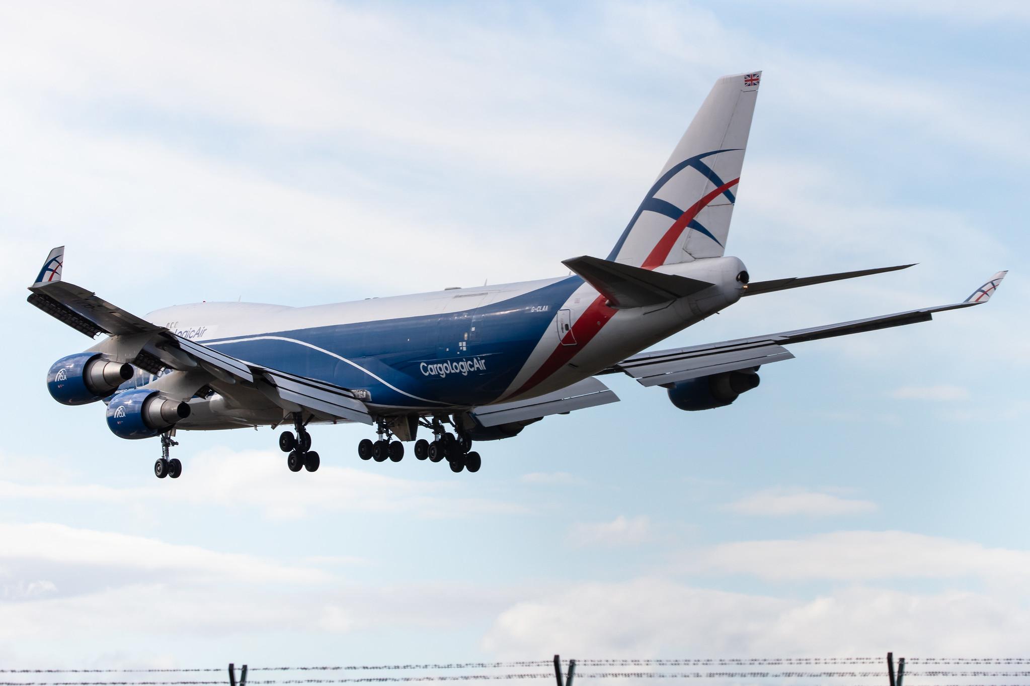 Frankfurt Airport: CargoLogicAir (P3 / CLU) |  Boeing 747-446F B744 | G-CLAA | MSN 33749