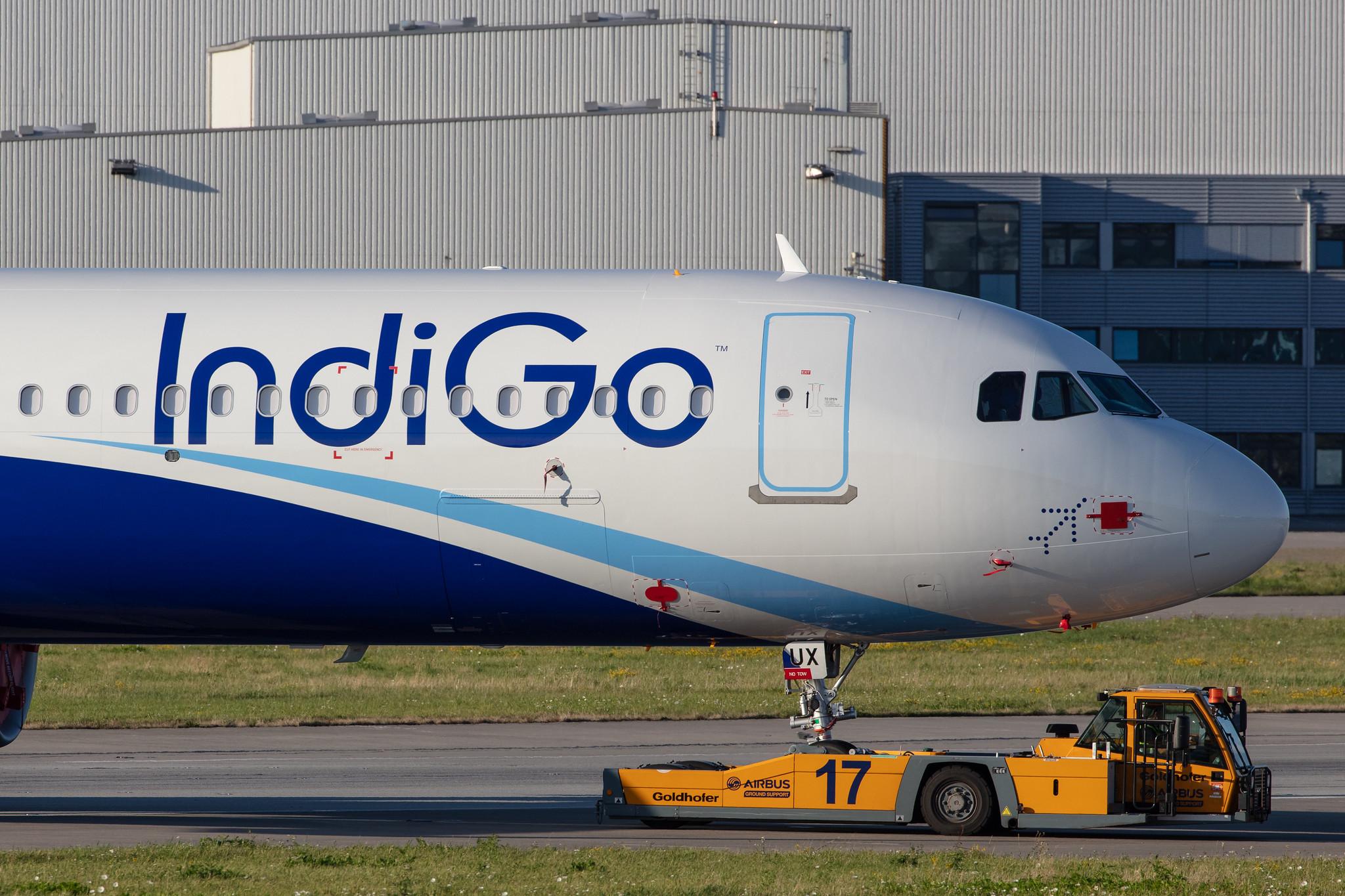 Hamburg Finkenwerder: IndiGo (6E / IGO) |  Airbus A321-271NX A21N | D-AVXN (VT-IUX) | MSN 9436