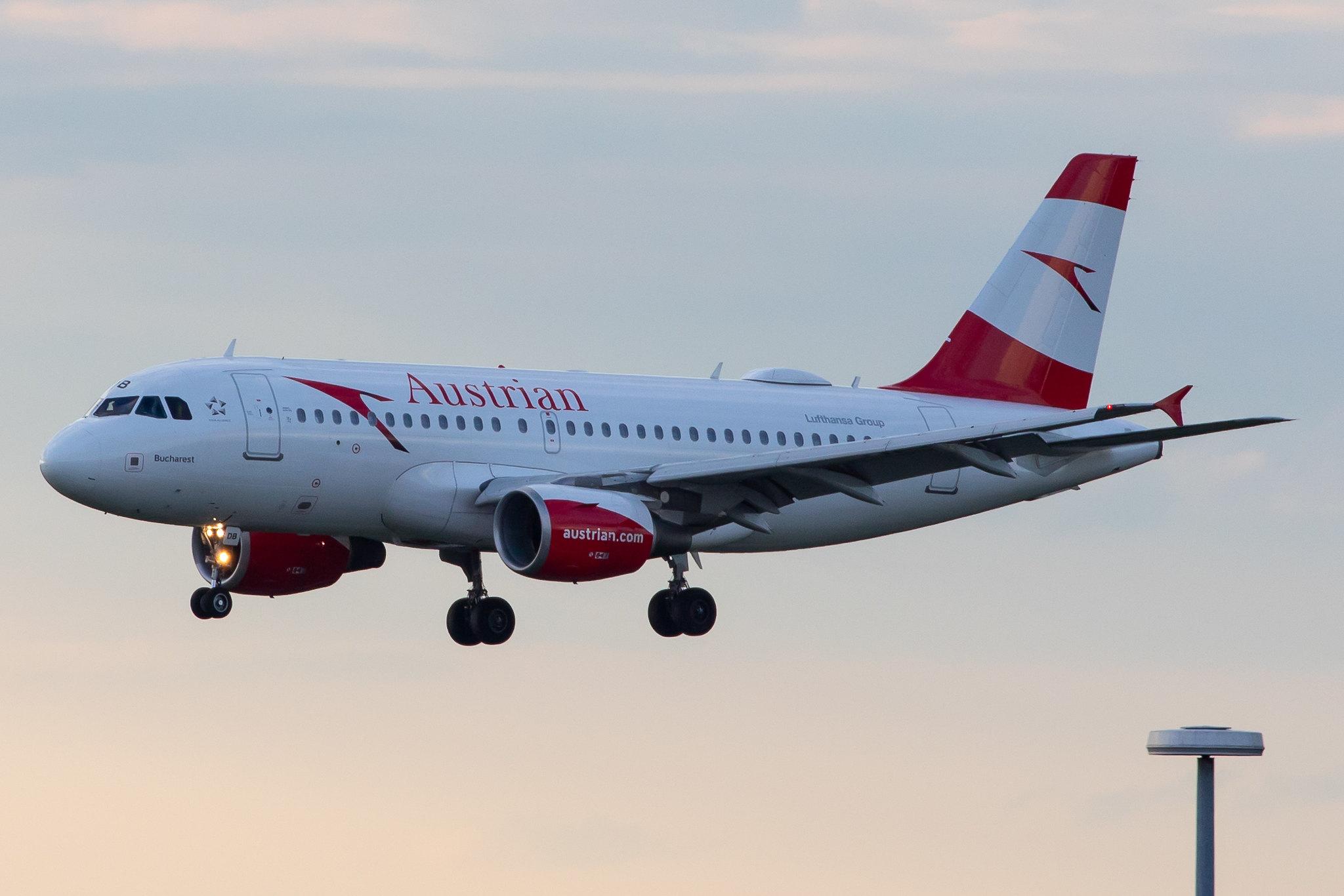 Hamburg Airport: Austrian Airlines (OS / AUA) |  Airbus A319-112 A319 | OE-LDB | MSN 2174