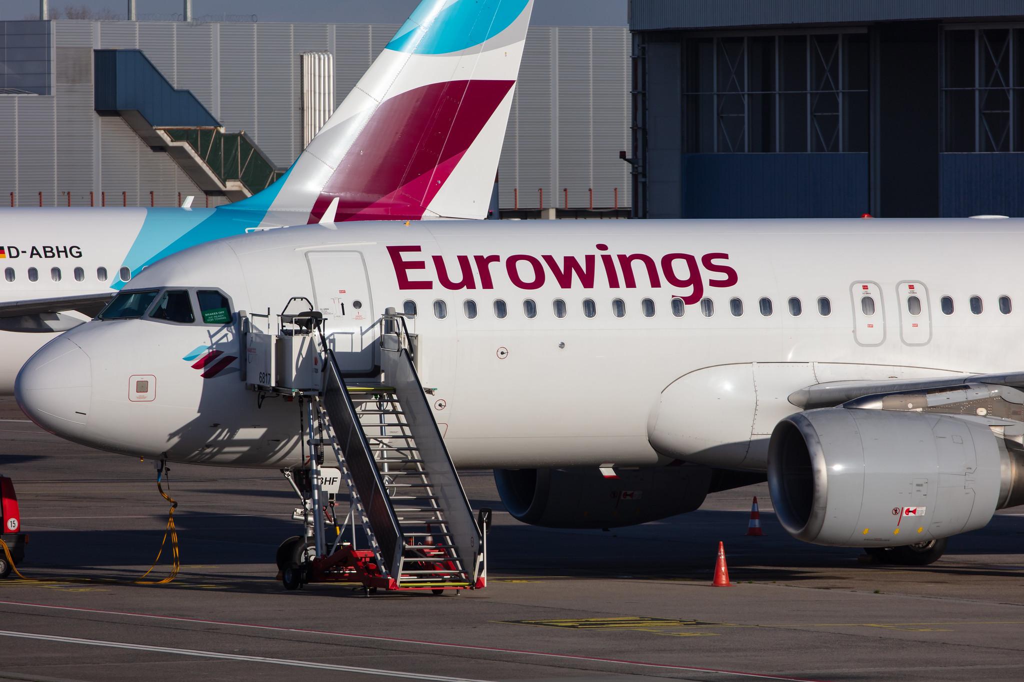 Hamburg Airport: Eurowings (EW / EWG) |  Airbus A320-214 A320 | D-ABHF | MSN 2749