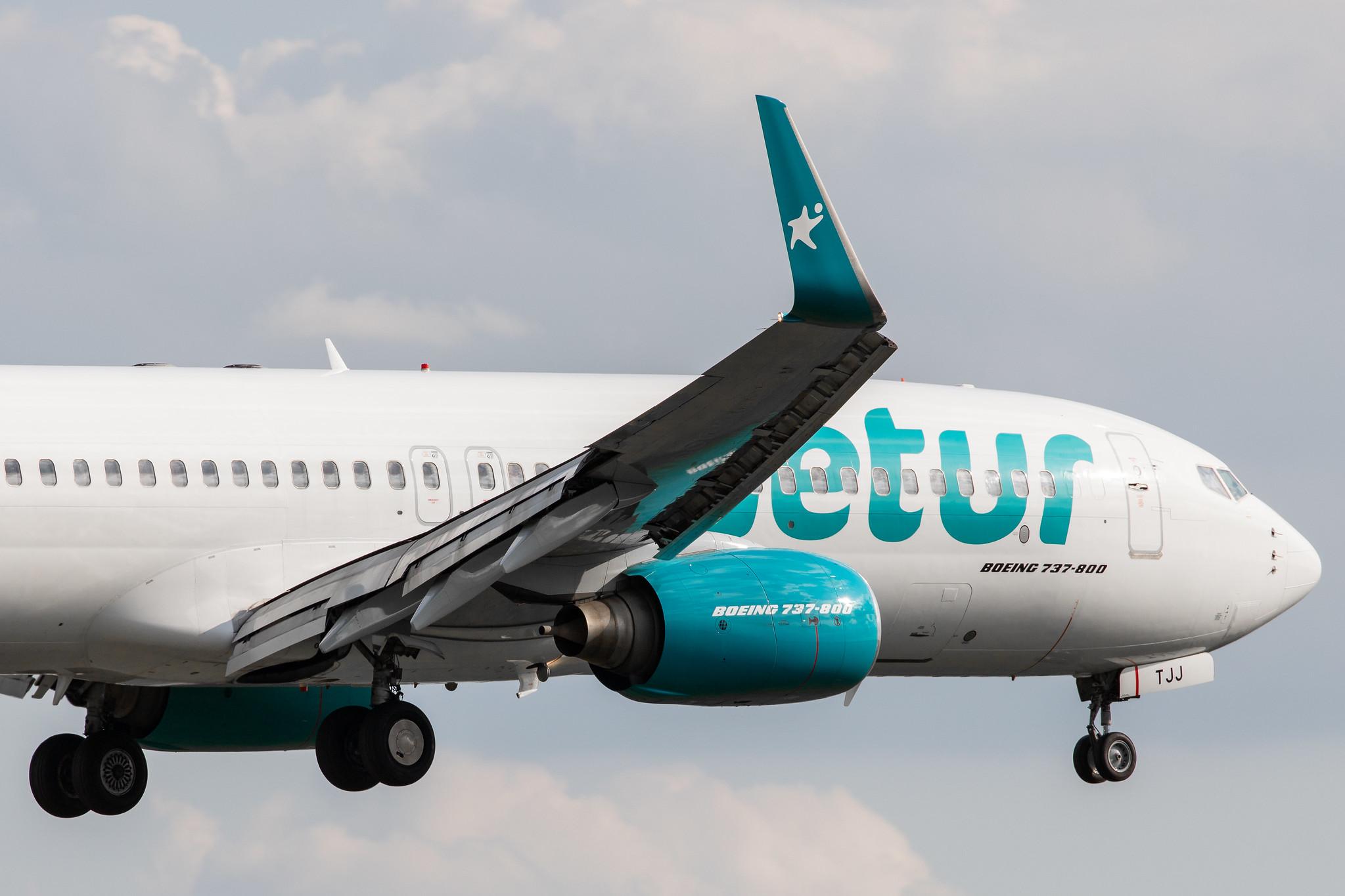 Hamburg Airport: Corendon Airlines (XC / CAI) |  Livery: Detur Livery |  Boeing 737-8S3 B738 | TC-TJJ | MSN 29247