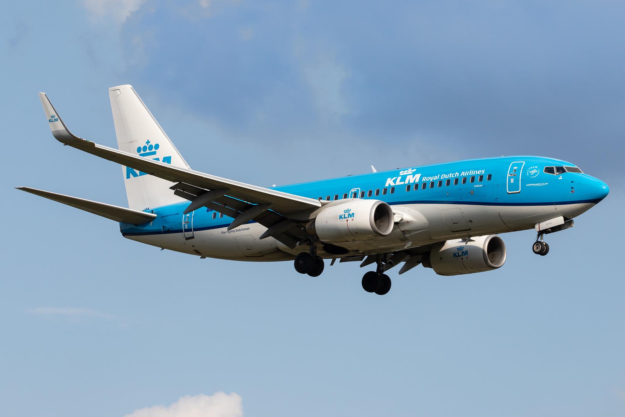 Hamburg Airport: KLM (KL / KLM) |  Boeing 737-7K2 B737 | PH-BGP | MSN 38127