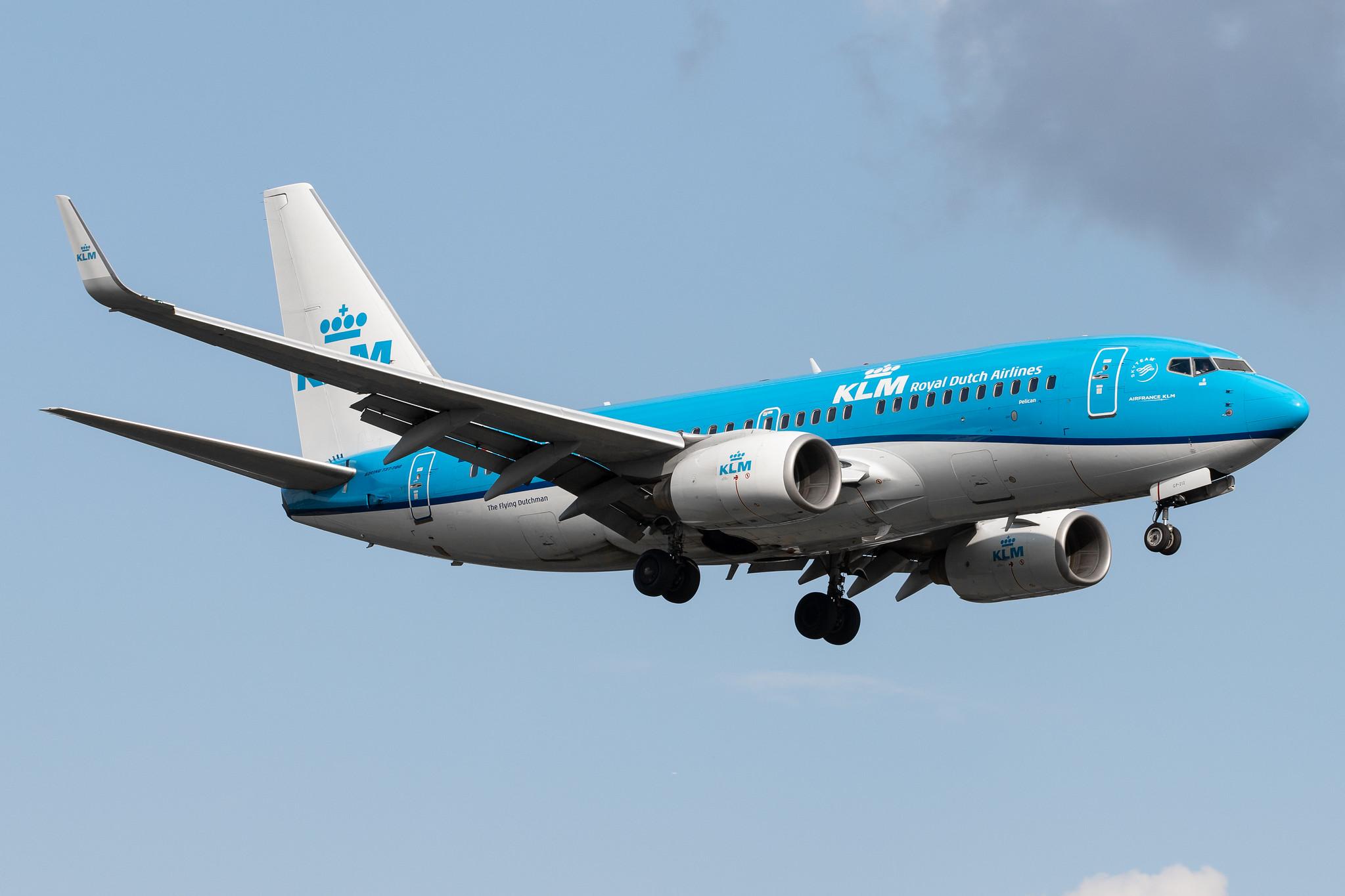 Hamburg Airport: KLM (KL / KLM) |  Boeing 737-7K2 B737 | PH-BGP | MSN 38127