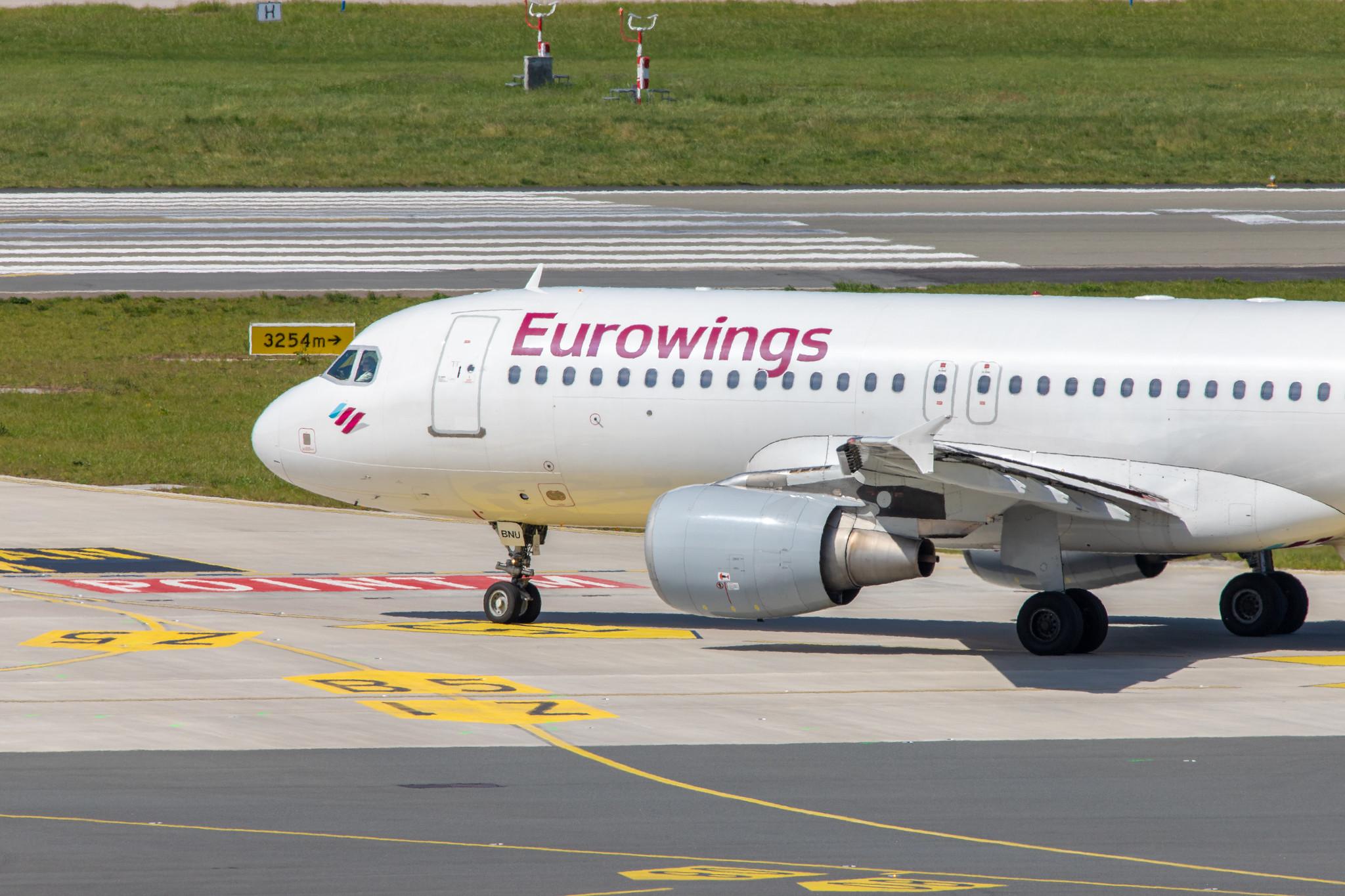 Hamburg Airport: Eurowings (EW / EWG) |  Airbus A320-214 A320 | D-ABNU | MSN 2591