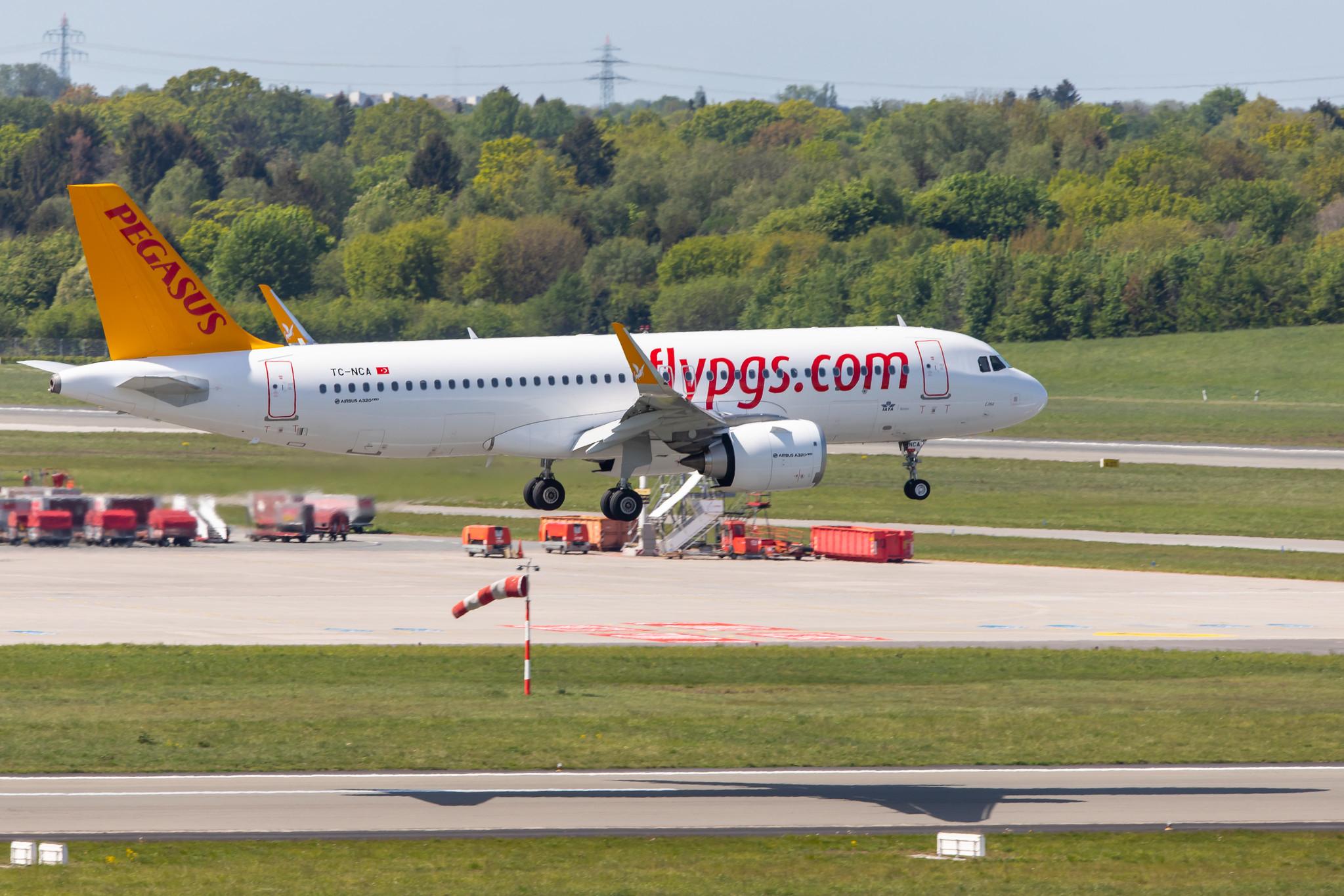 Hamburg Airport: Pegasus Airlines (PC / PGT) |  Airbus A320-271N A20N | TC-NCA | MSN 8868