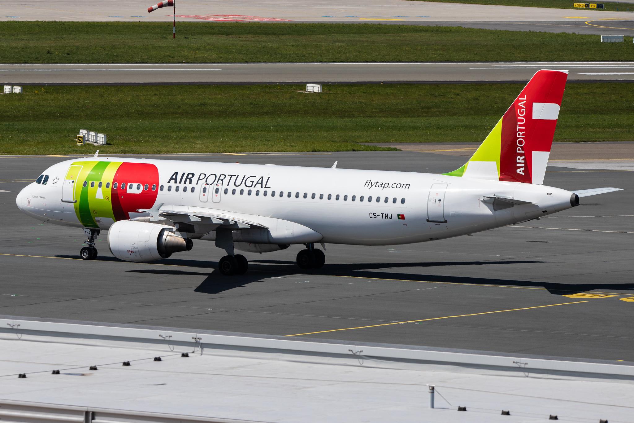 Hamburg Airport: TAP Air Portugal (TP / TAP) |  Airbus A320-214 A320 | CS-TNJ | MSN 1181